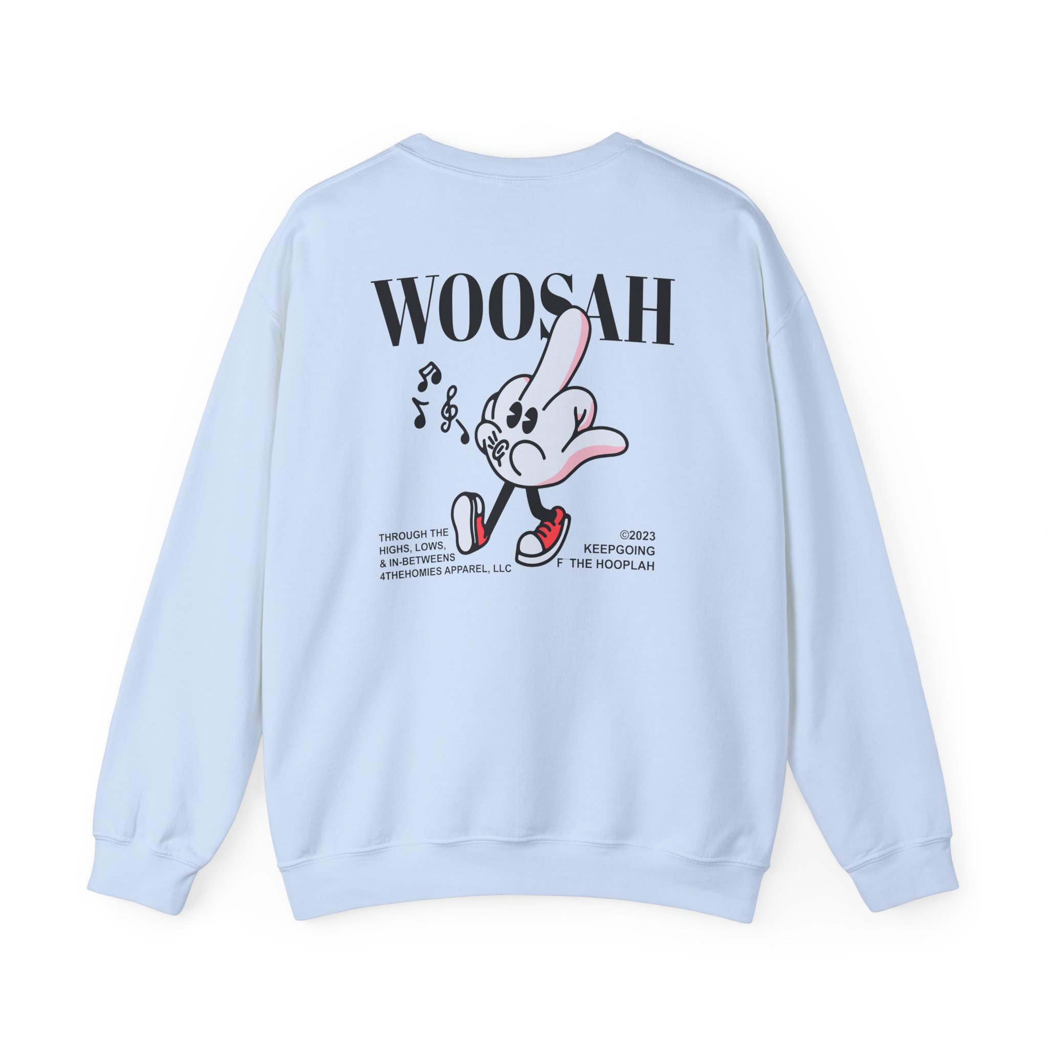 Mike Stud Keepgoing Woosah Unisex Heavy Blendâ„¢ Crewneck Sweatshirt