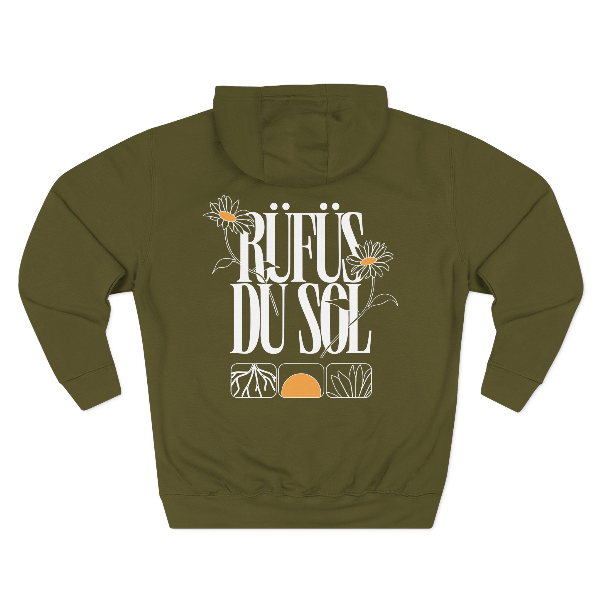 Rufus Du Sol Three-Panel Fleece Hoodie
