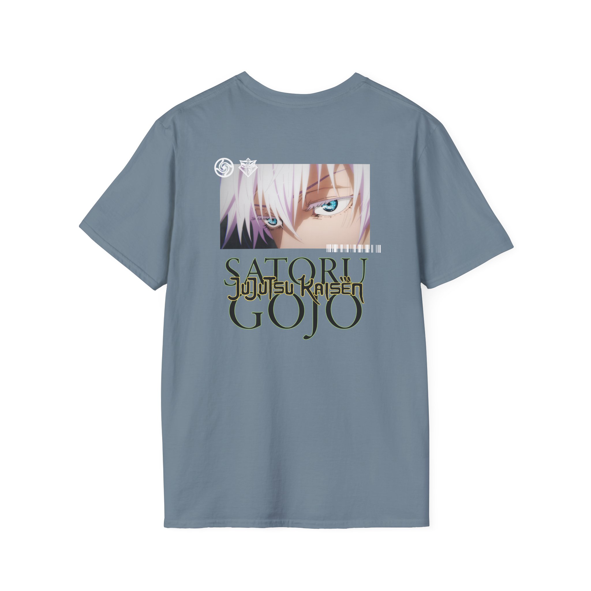 Jujutsu Kaisen X Dim Mak Gojo Eyes Unisex Softstyle T-Shirt
