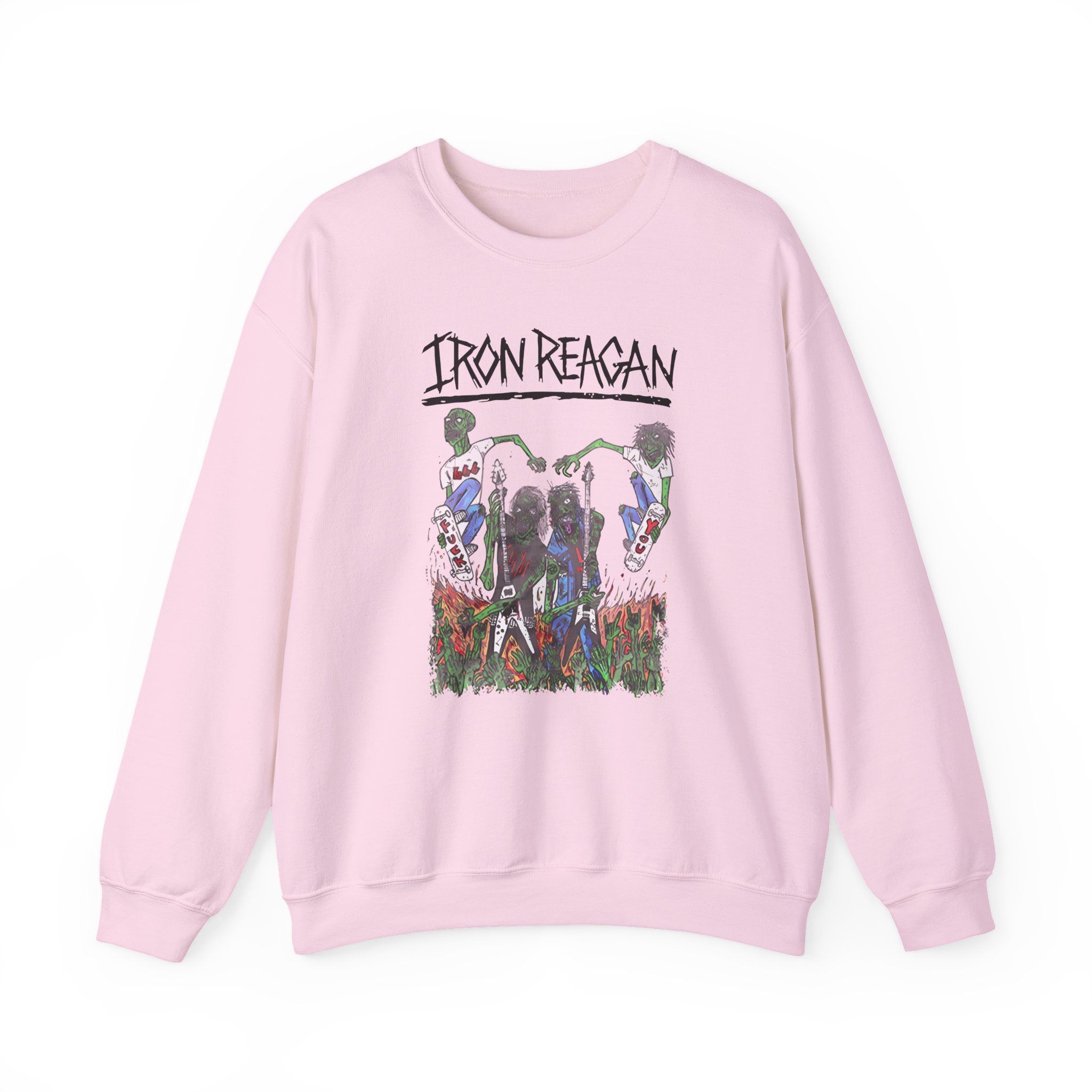 Iron Reagan Death Pit Unisex Heavy Blendâ„¢ Crewneck Sweatshirt