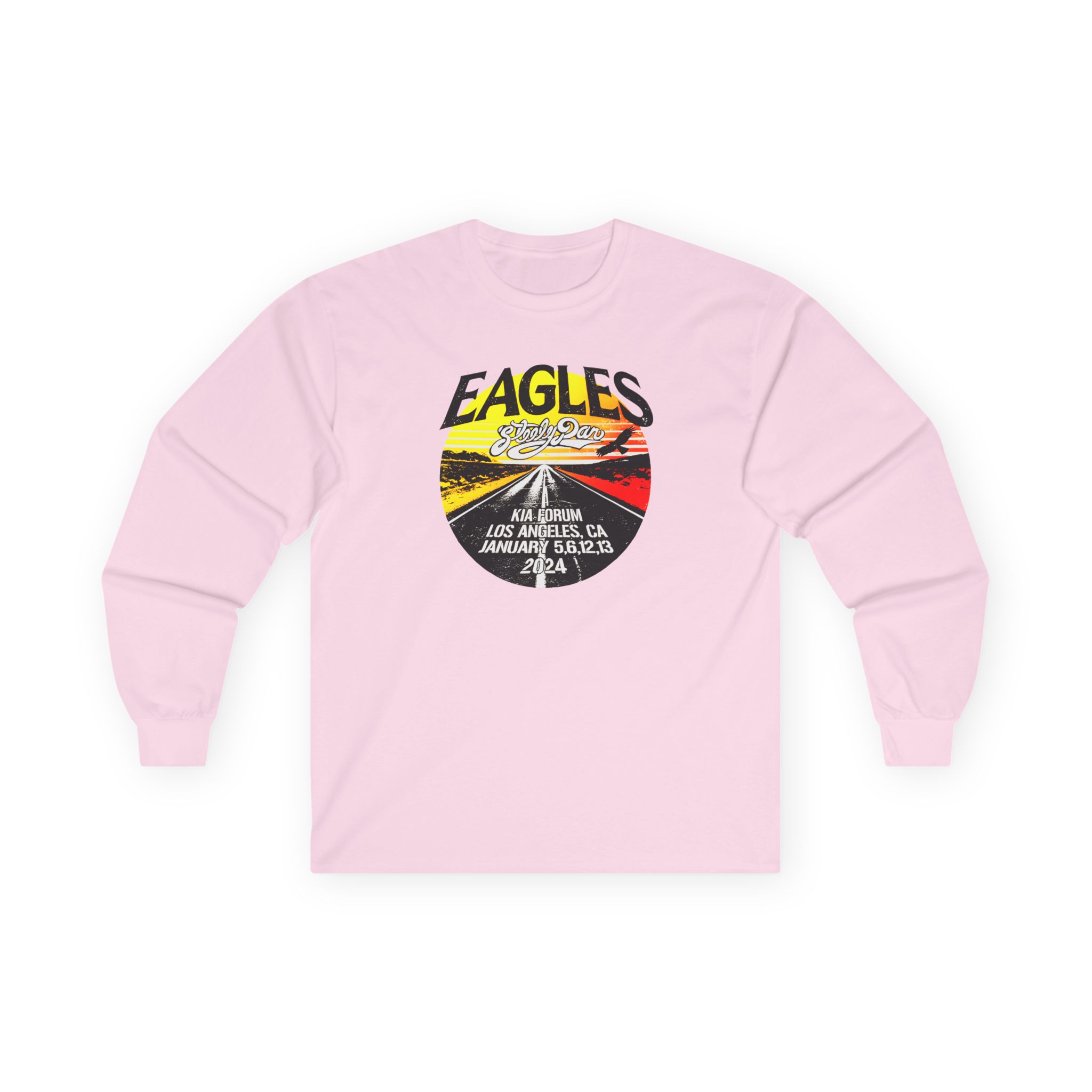 The Eagles The Long Goodbye 2024 Tour Los Angeles Unisex Ultra Cotton Long Sleeve Tee