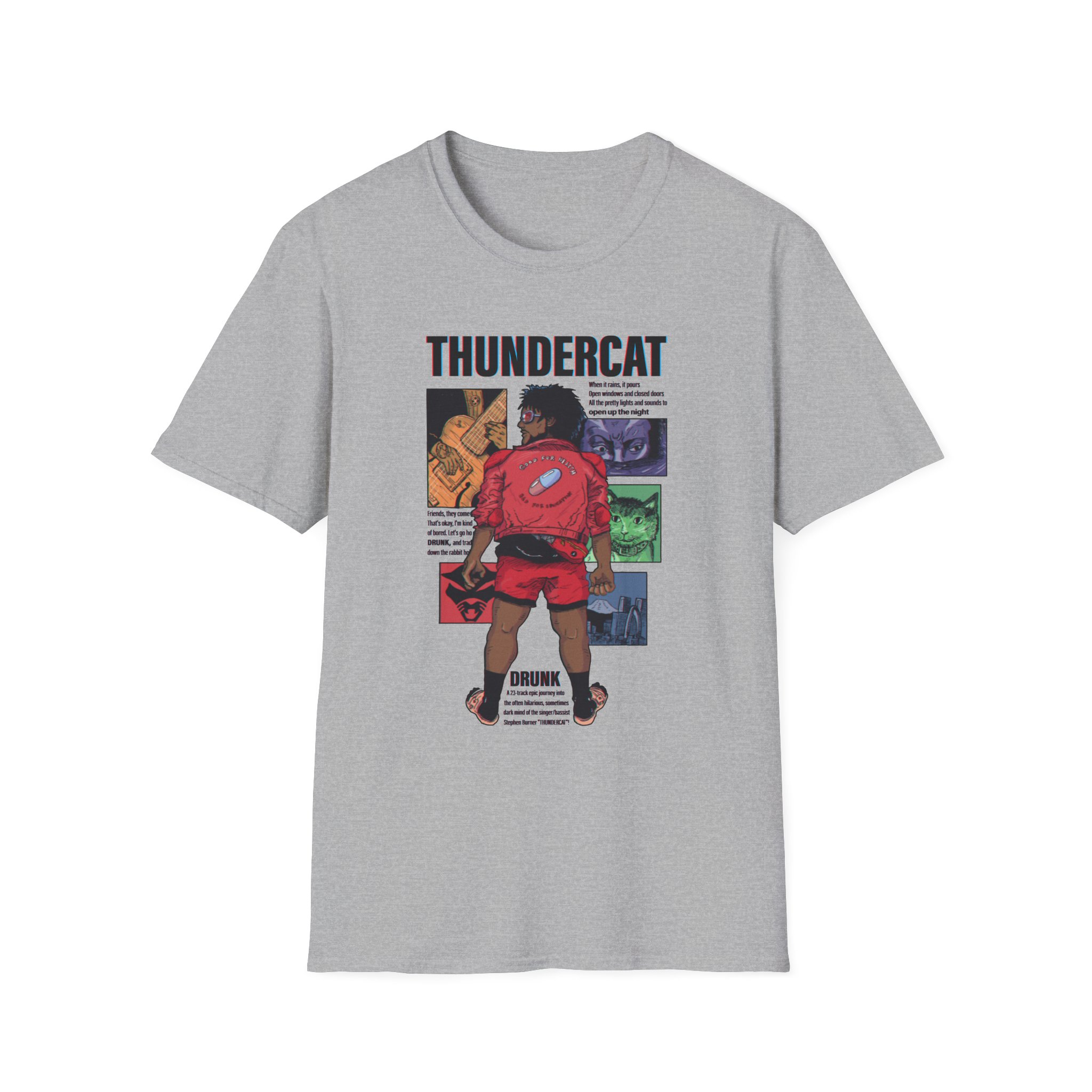 Thundercat Manga Unisex Softstyle T-Shirt