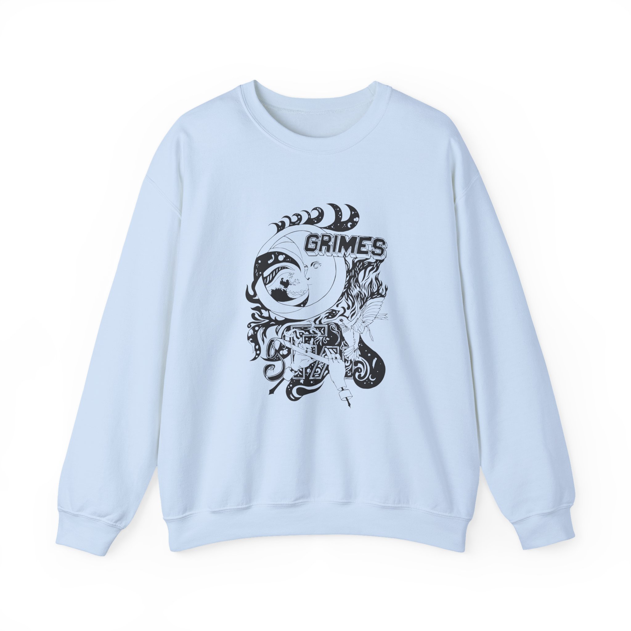 Grimes Unisex Heavy Blend Crewneck Sweatshirt