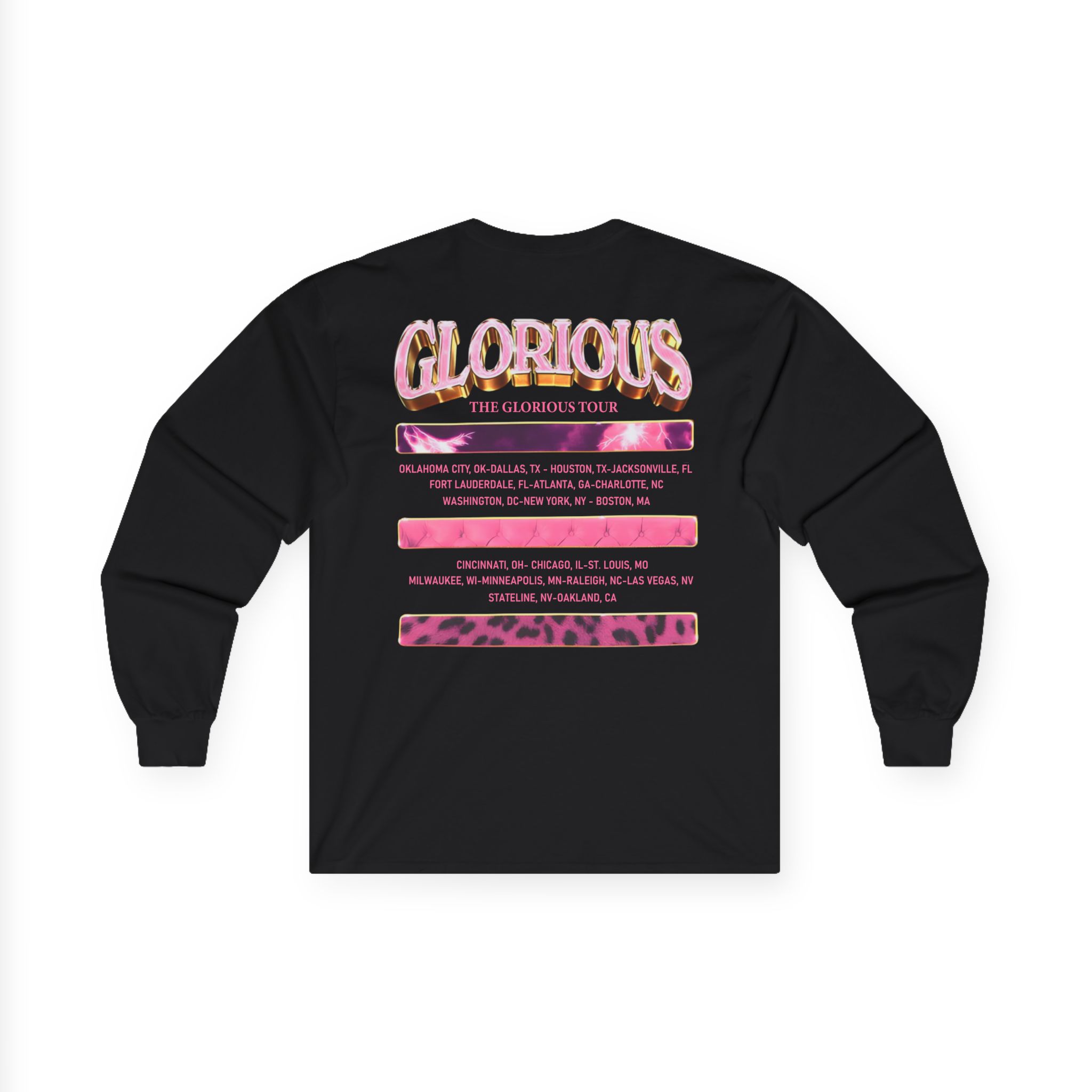 Glorilla Glorious Tour From Memphis Unisex Ultra Cotton Long Sleeve Tee