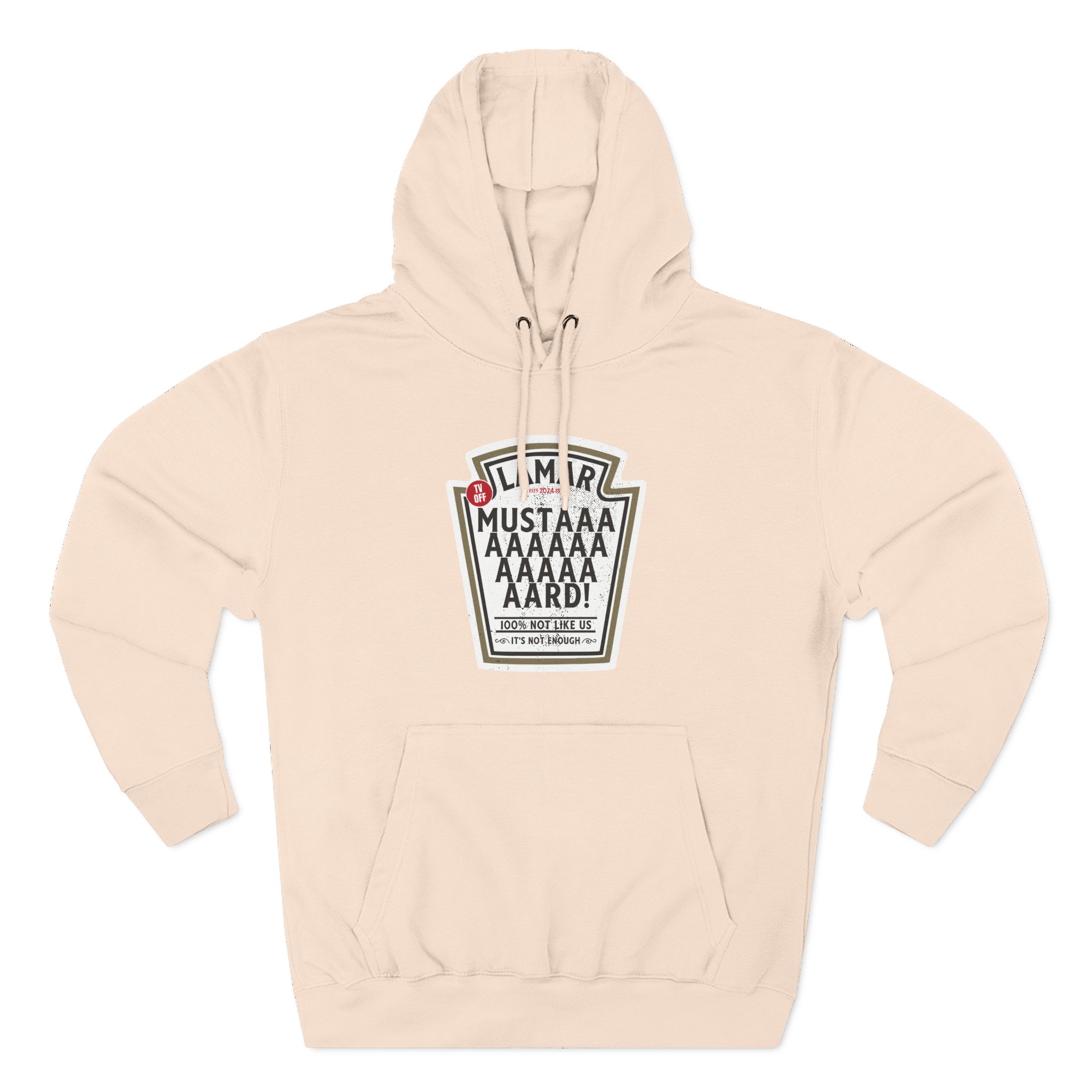 Kendrick Lamar Mustard Tv Off Three-Panel Fleece Hoodie