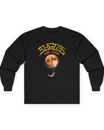 The Eagles Sphere Moon Trapeze Unisex Ultra Cotton Long Sleeve Tee