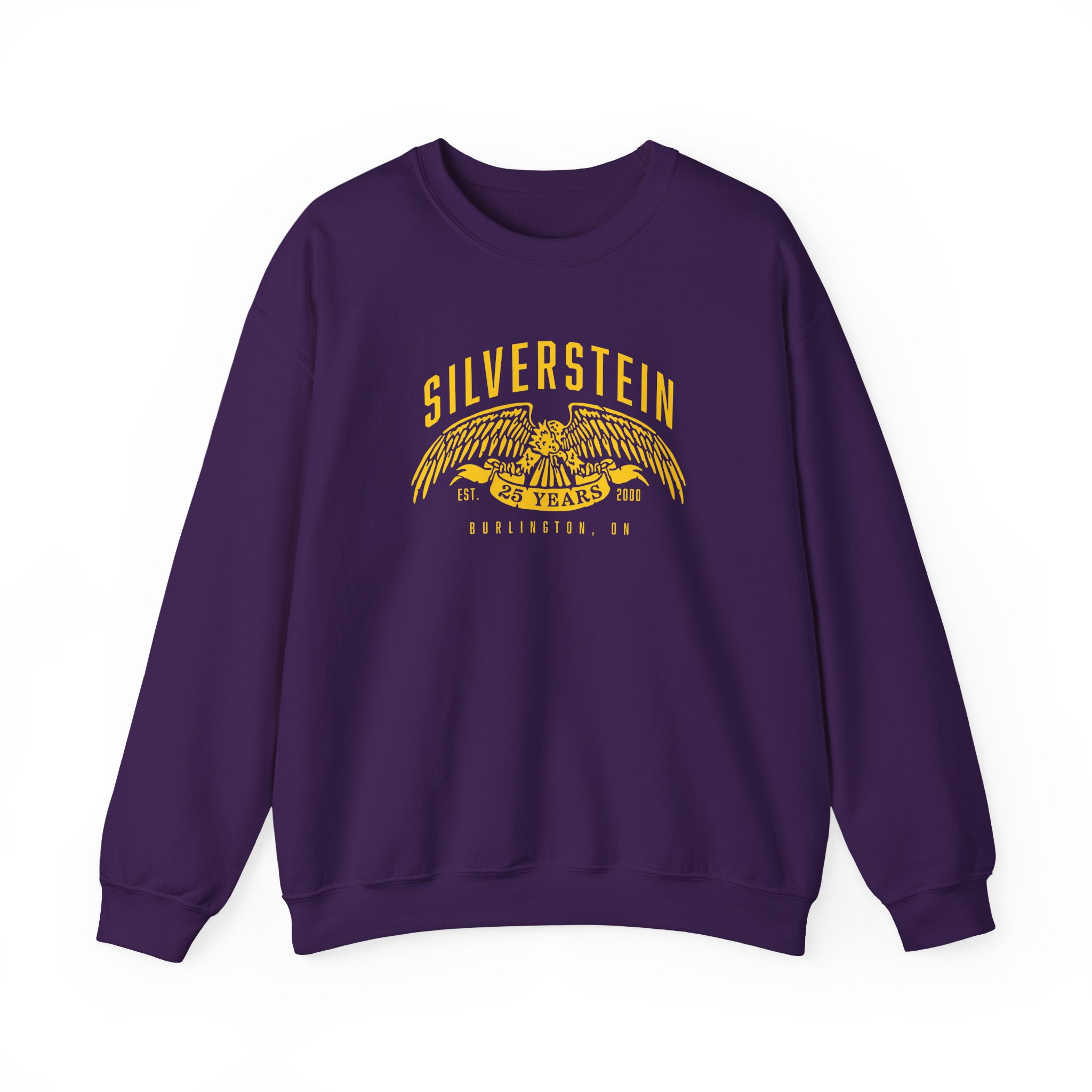 Silverstein Eagle Maroon Unisex Heavy Blendâ„¢ Crewneck Sweatshirt