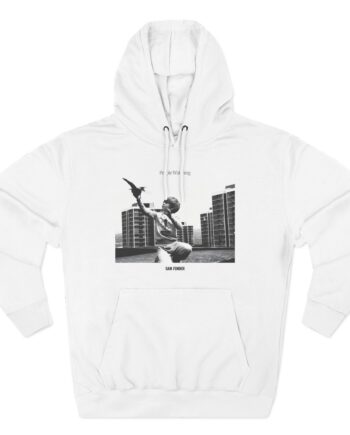 Sam Fender People Watching Three-Panel Fleece Hoodie