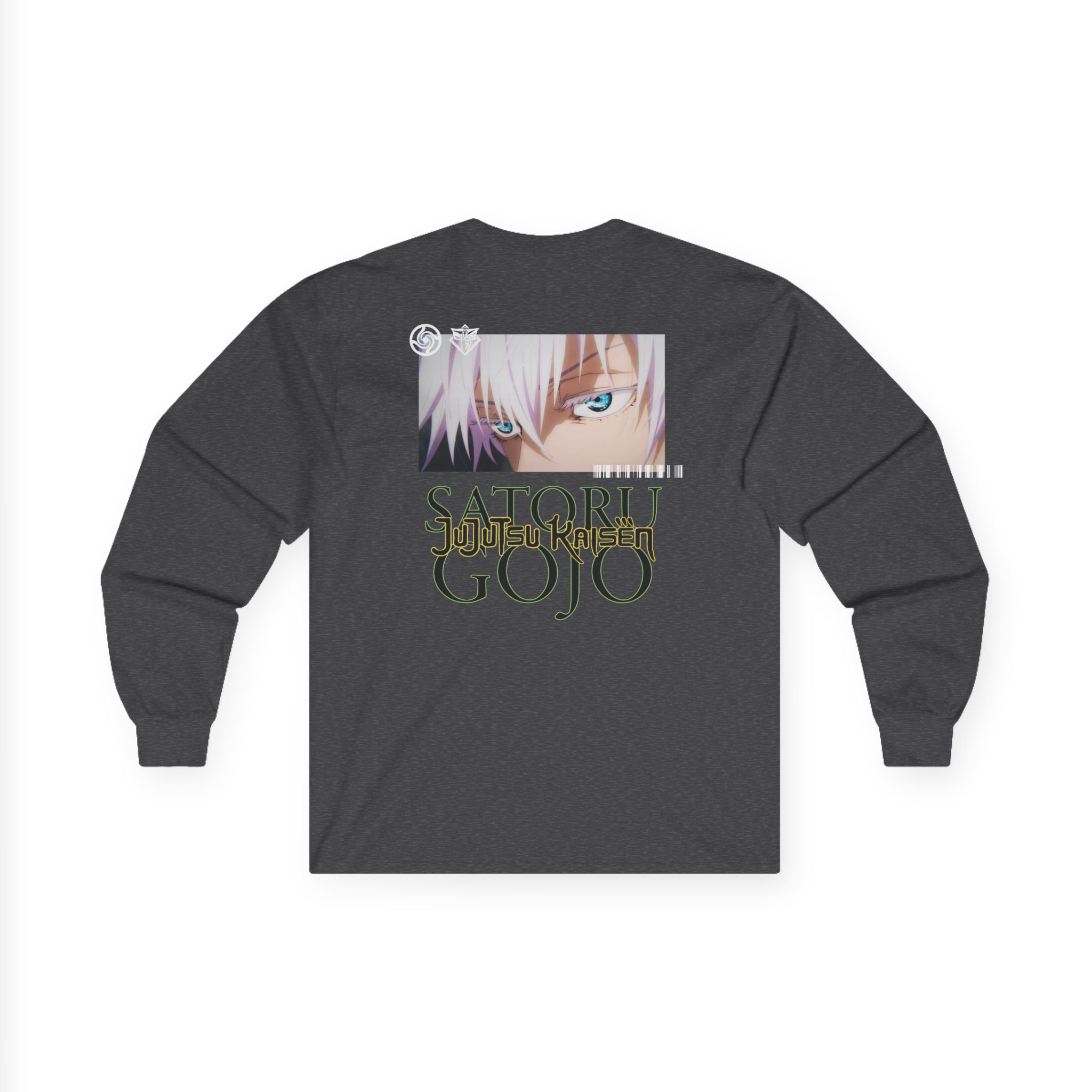 Jujutsu Kaisen X Dim Mak Gojo Eyes Unisex Ultra Cotton Long Sleeve Tee