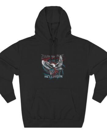 Rivers of Nihil Hellbirds Three-Panel Fleece Hoodie
