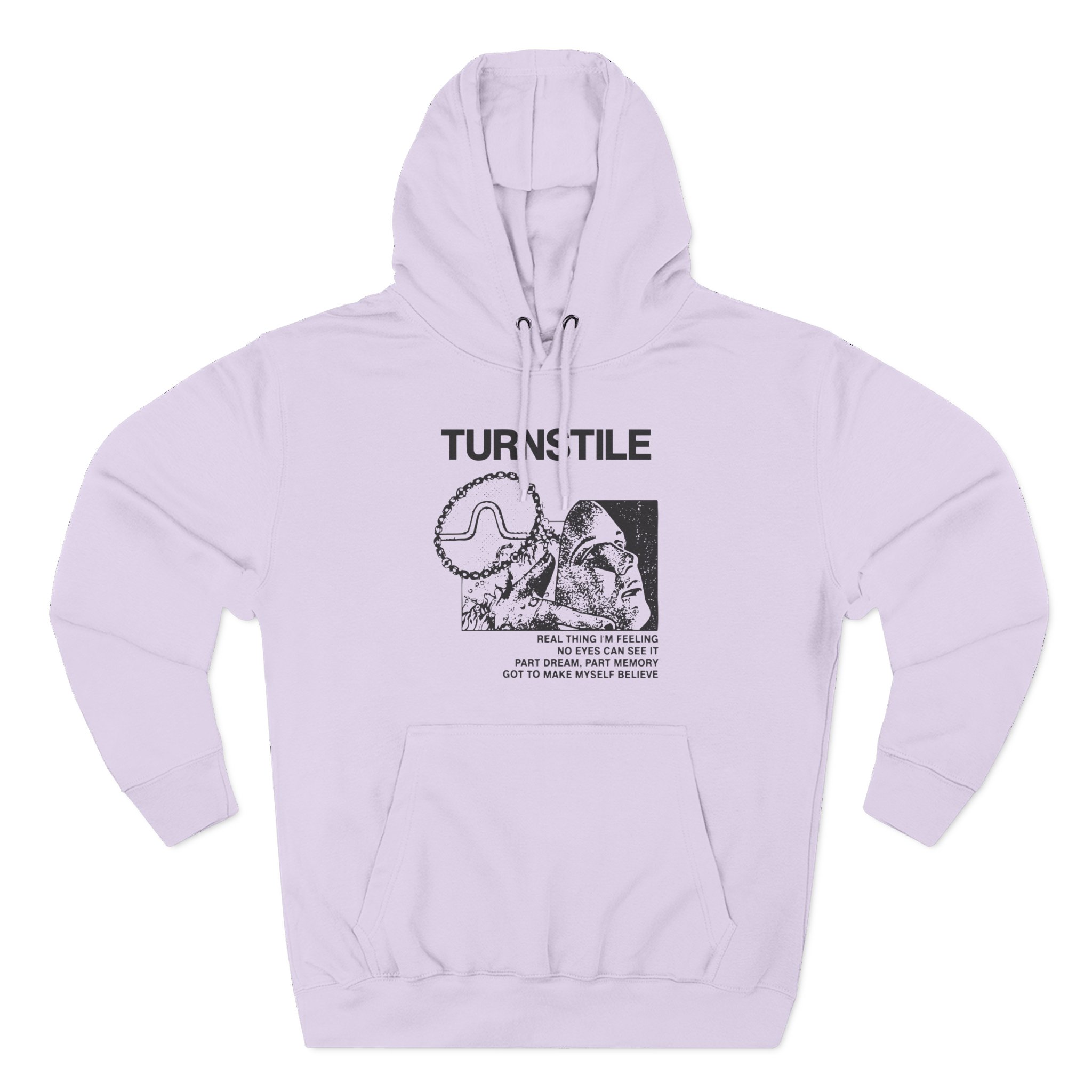 Turnstile Three-Panel Fleece Hoodie