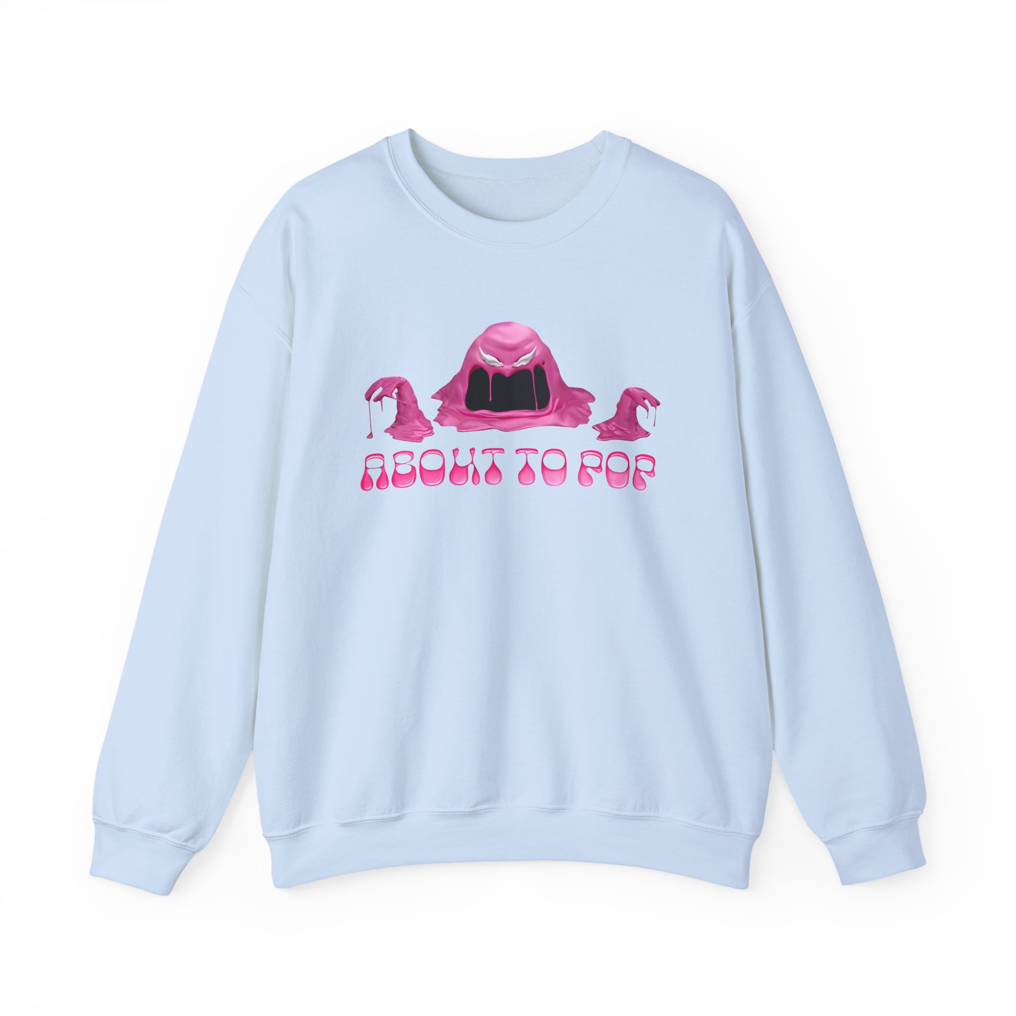 Kim Petras Bubblegum Monster Unisex Heavy Blendâ„¢ Crewneck Sweatshirt