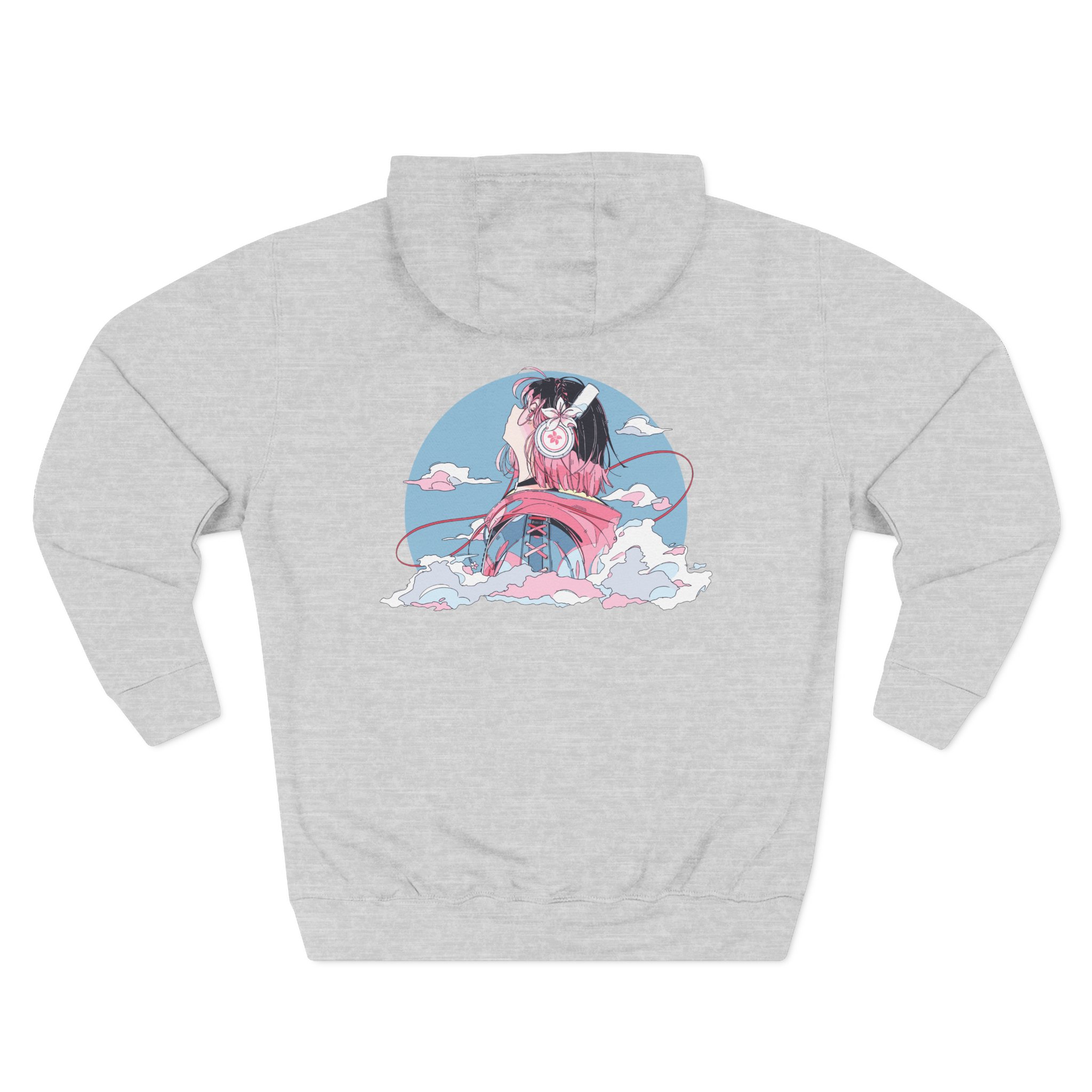 Lilypichu Comfi Beats Sky Three-Panel Fleece Hoodie