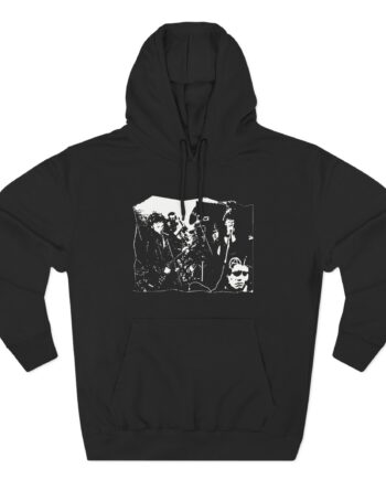 Discharge Casualties of War Three-Panel Fleece Hoodie