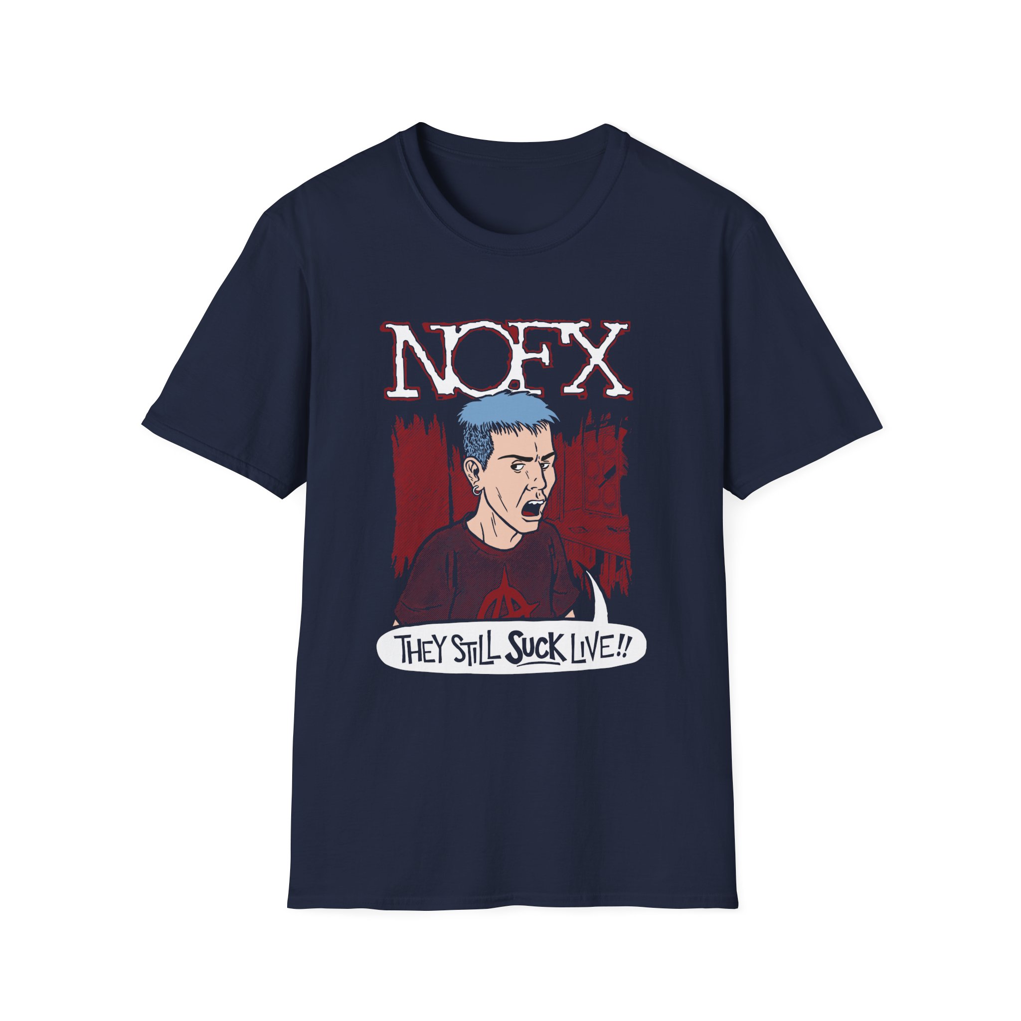 Nofx Jstill Suck Unisex Softstyle T-Shirt