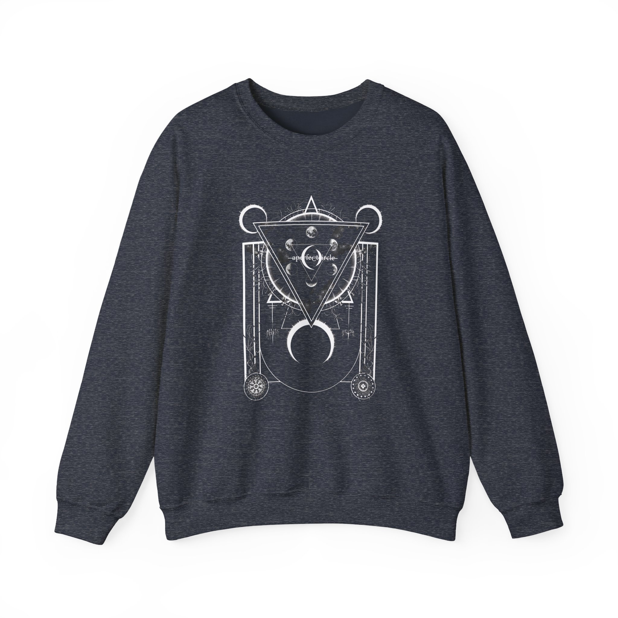 A Perfect Circle Crescent Unisex Heavy Blendâ„¢ Crewneck Sweatshirt