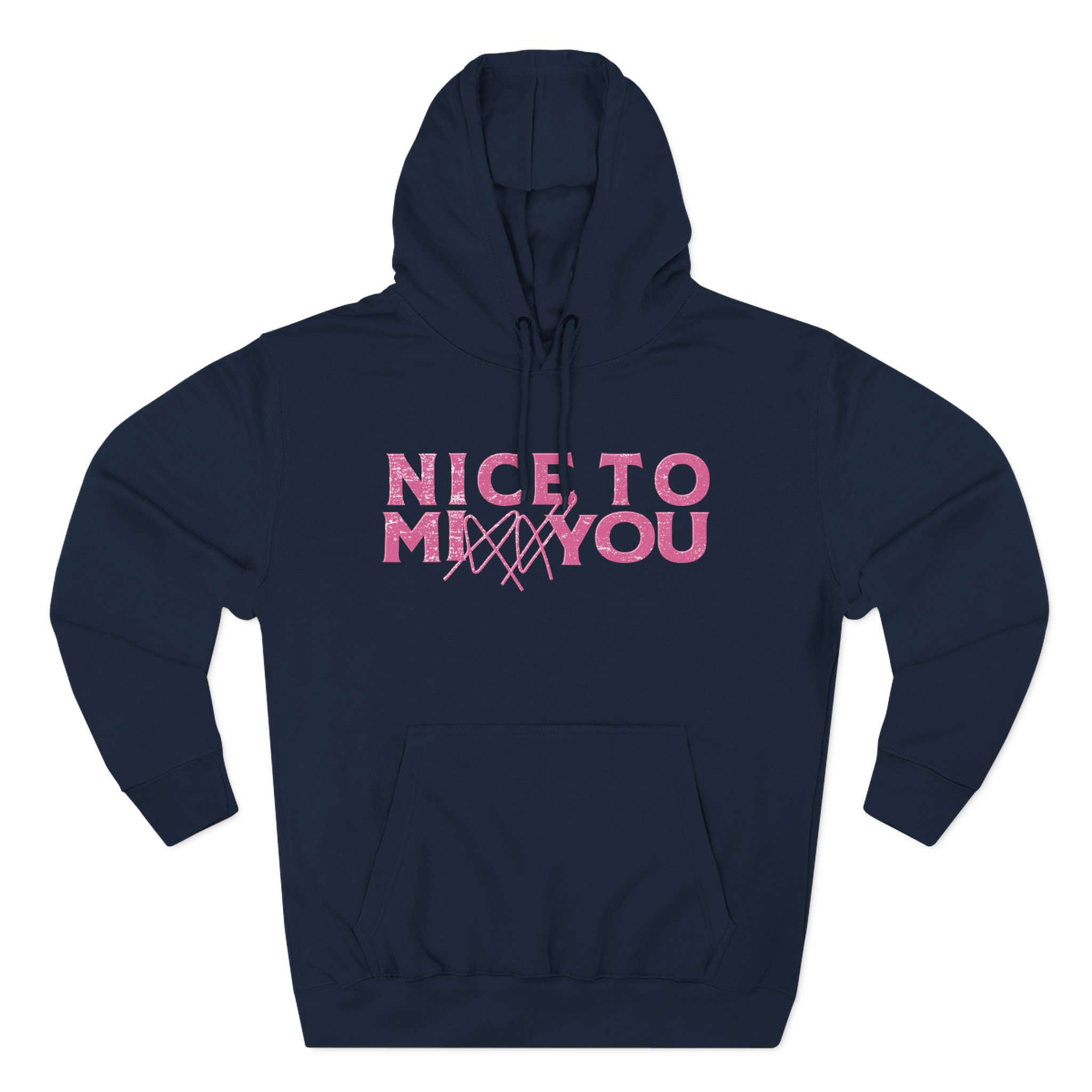 Nmixx Three-Panel Fleece Hoodie