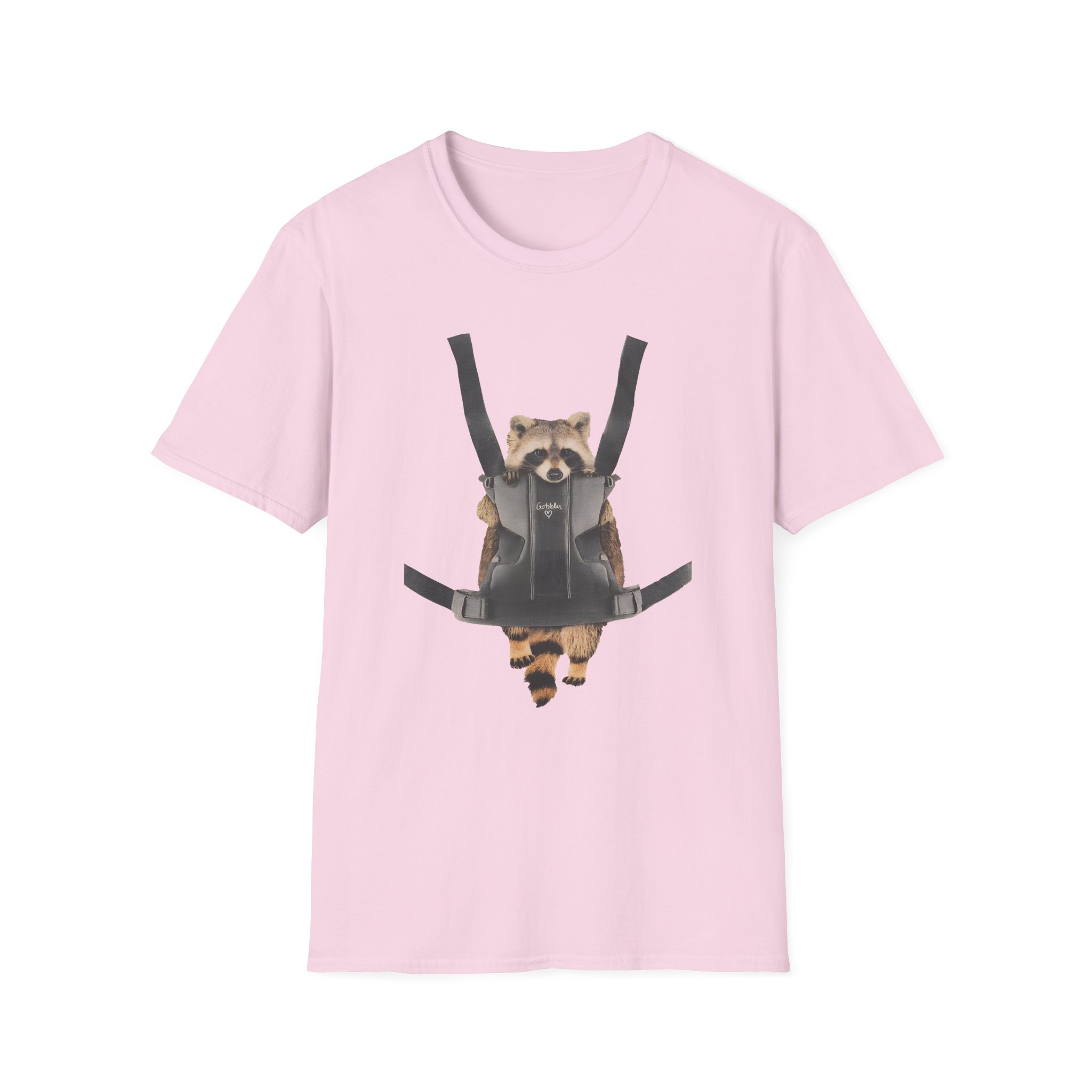 William Osman Raccoon Unisex Softstyle T-Shirt