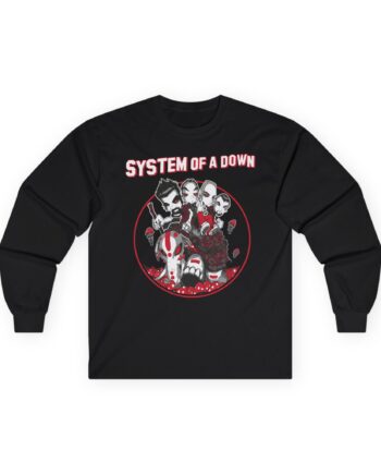 System of a Down Mushroom People Unisex Ultra Cotton Long Sleeve Tee