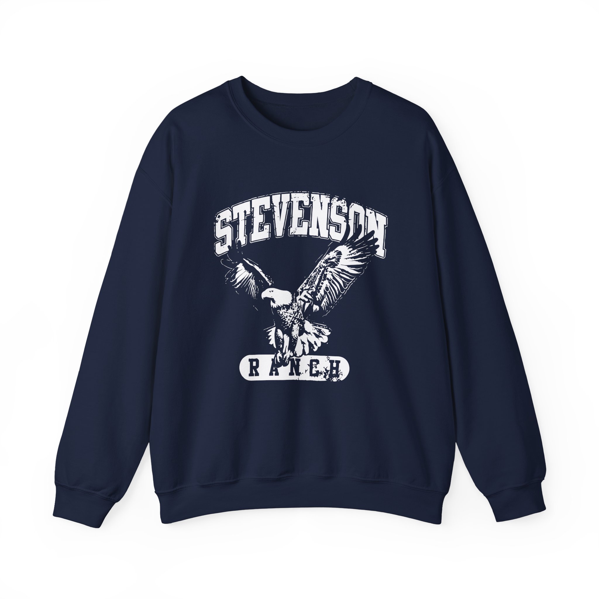 Mike Stud Allegiance Crop Unisex Heavy Blendâ„¢ Crewneck Sweatshirt