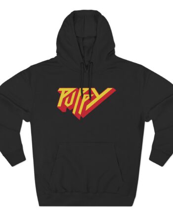 Puppy Metal Three-panel Fleece Hoodie