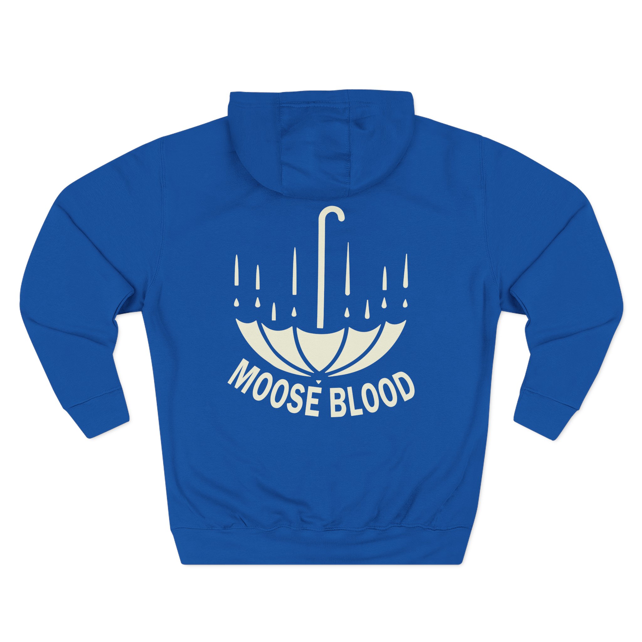 Moose Blood Three-Panel Fleece Hoodie