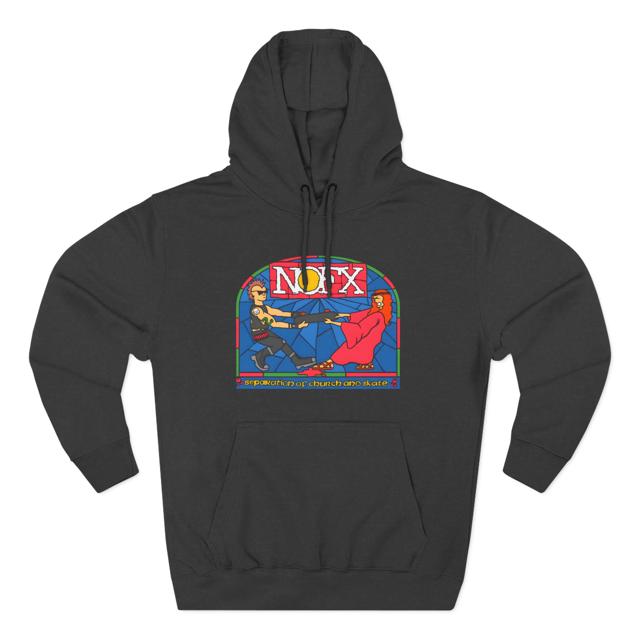 Nofx Seperation Three-Panel Fleece Hoodie