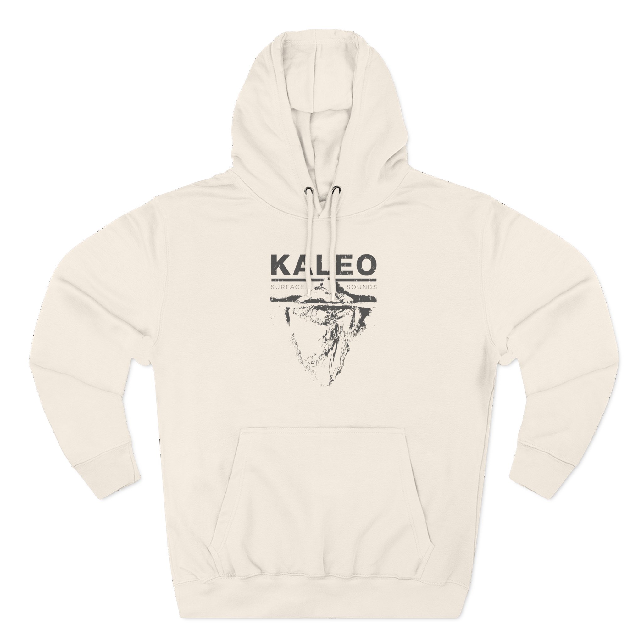Kaleo Surface Crest Three-Panel Fleece Hoodie