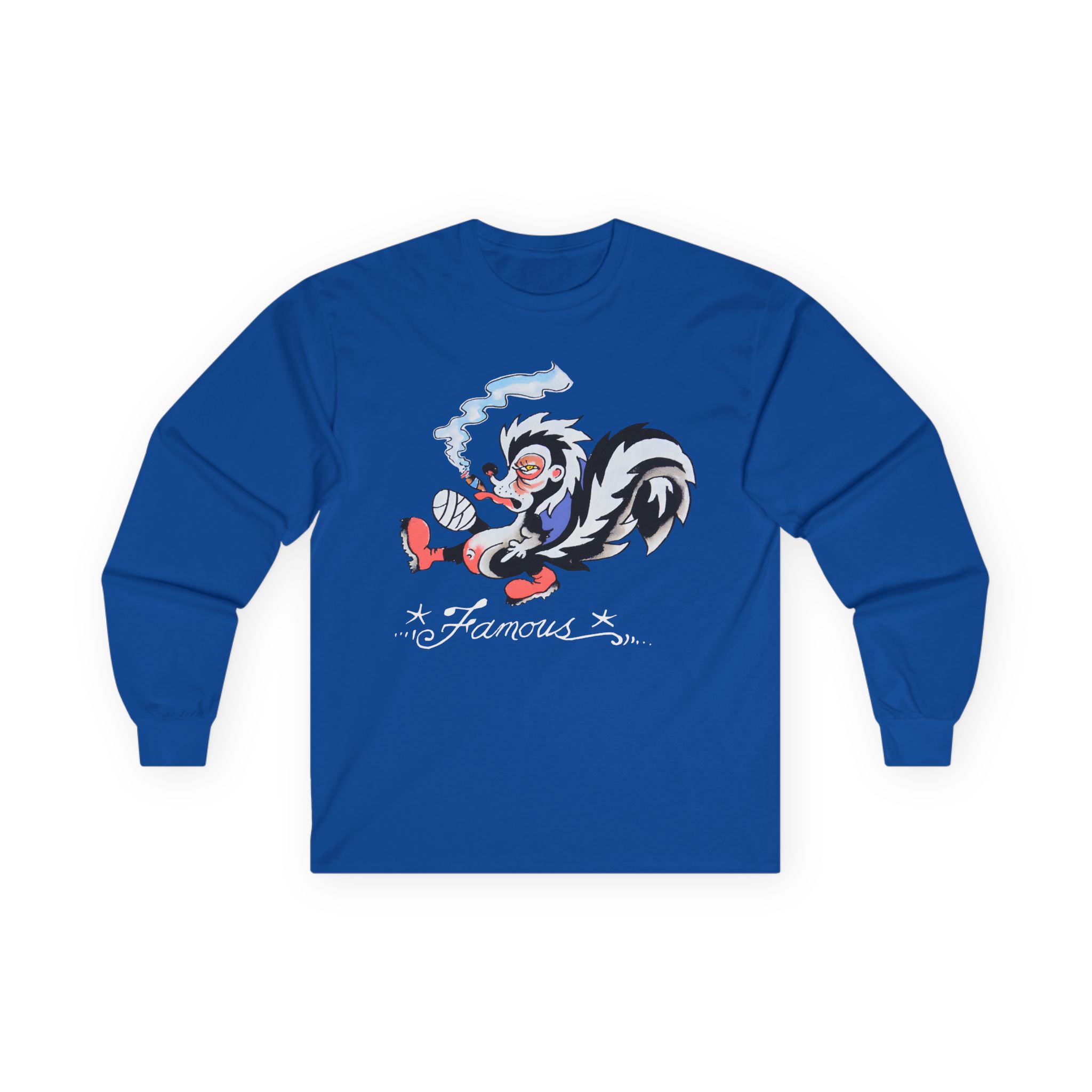 Kim Petras Famous Skunk Boxy Unisex Ultra Cotton Long Sleeve Tee