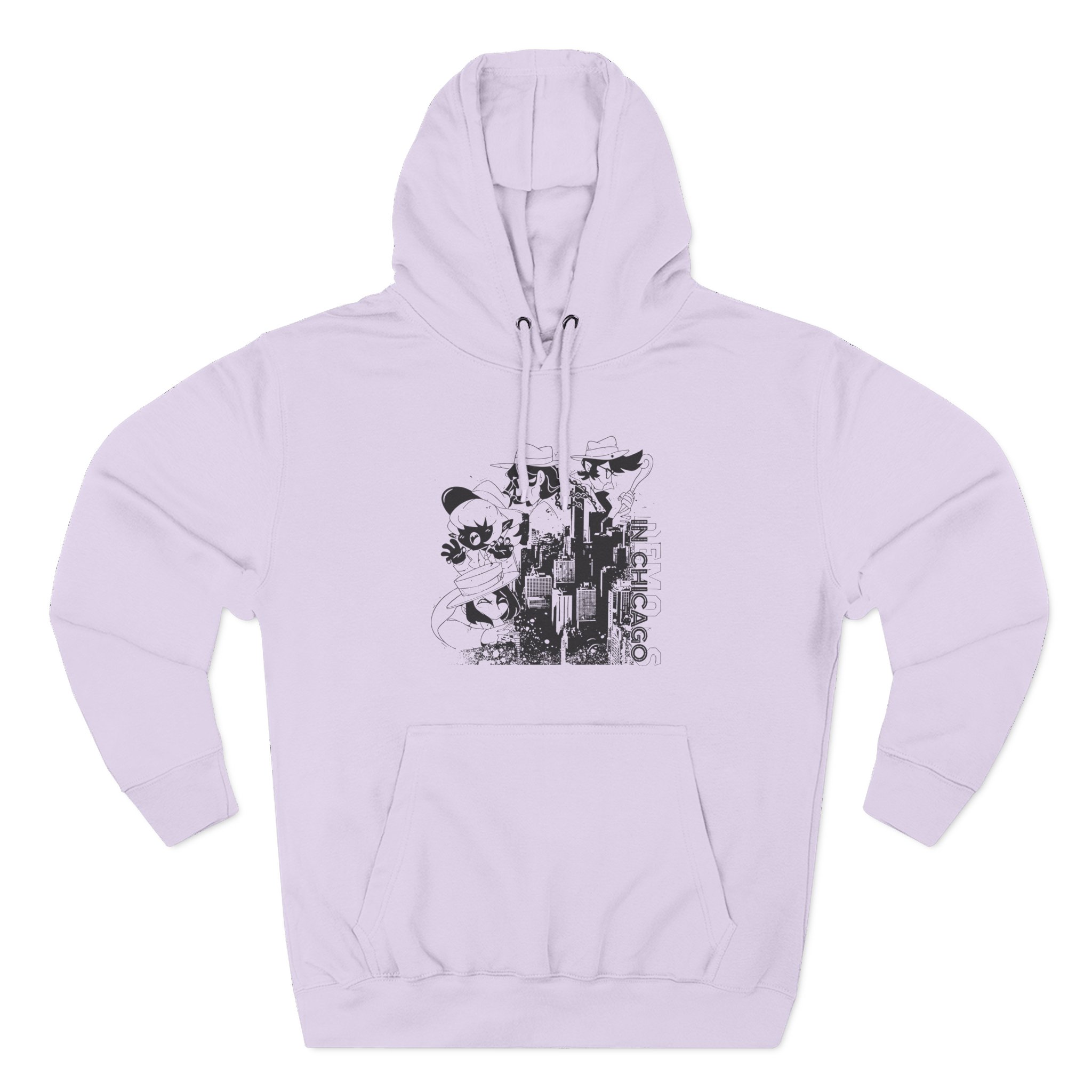 Demondice Chicago Acen Three-Panel Fleece Hoodie