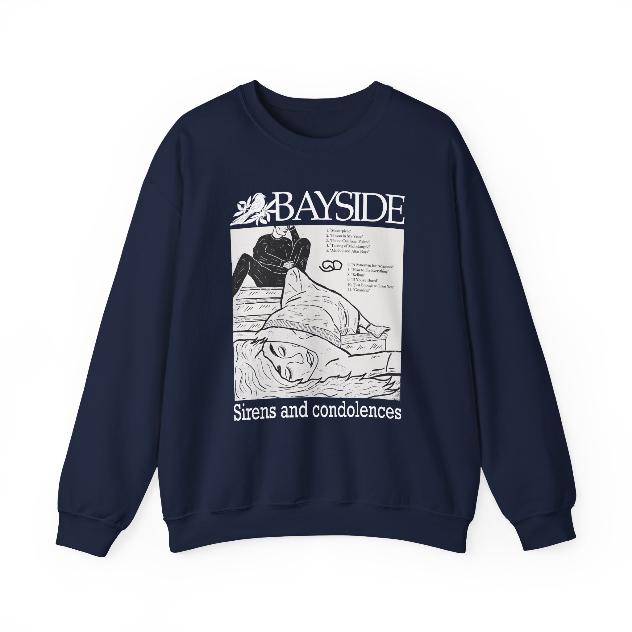 Bayside Sirens and Condolences Unisex Heavy Blendâ„¢ Crewneck Sweatshirt