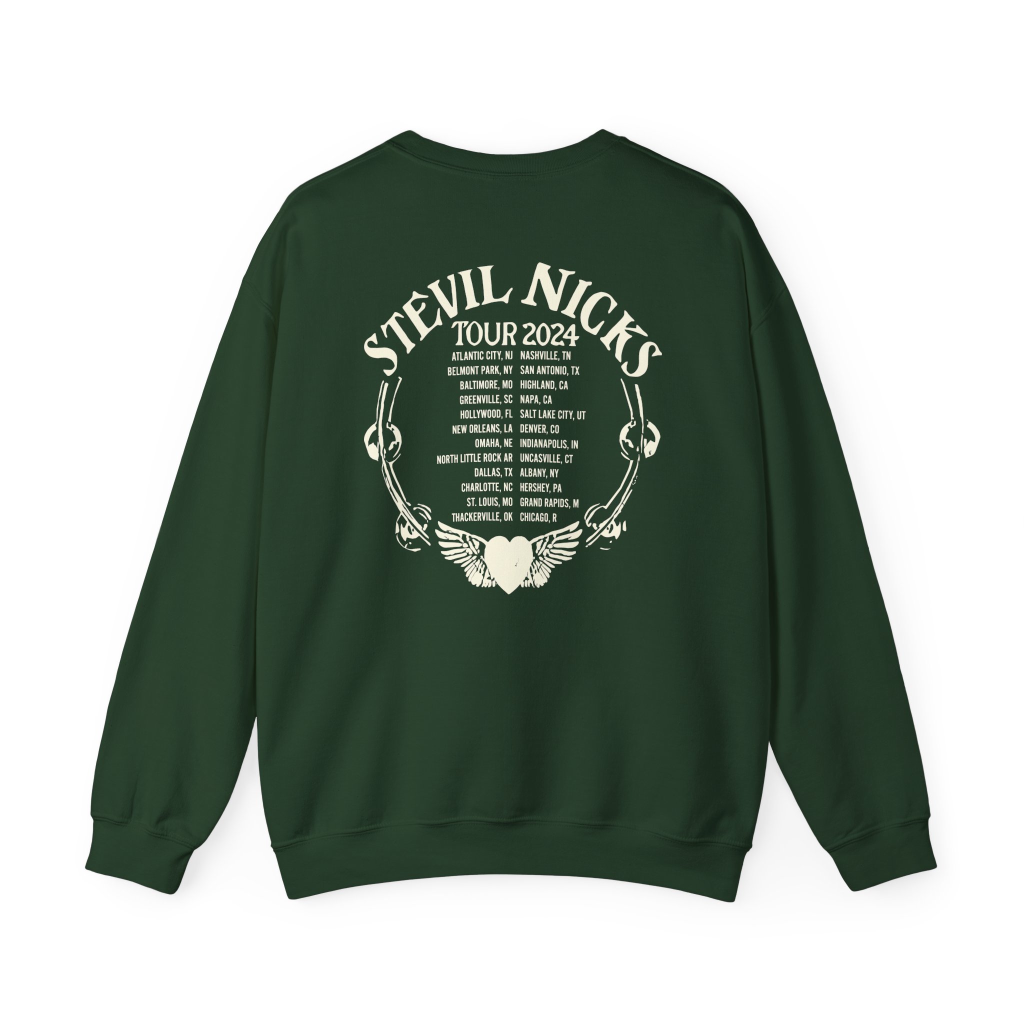 Stevie Nicks Tour Unisex Heavy Blendâ„¢ Crewneck Sweatshirt