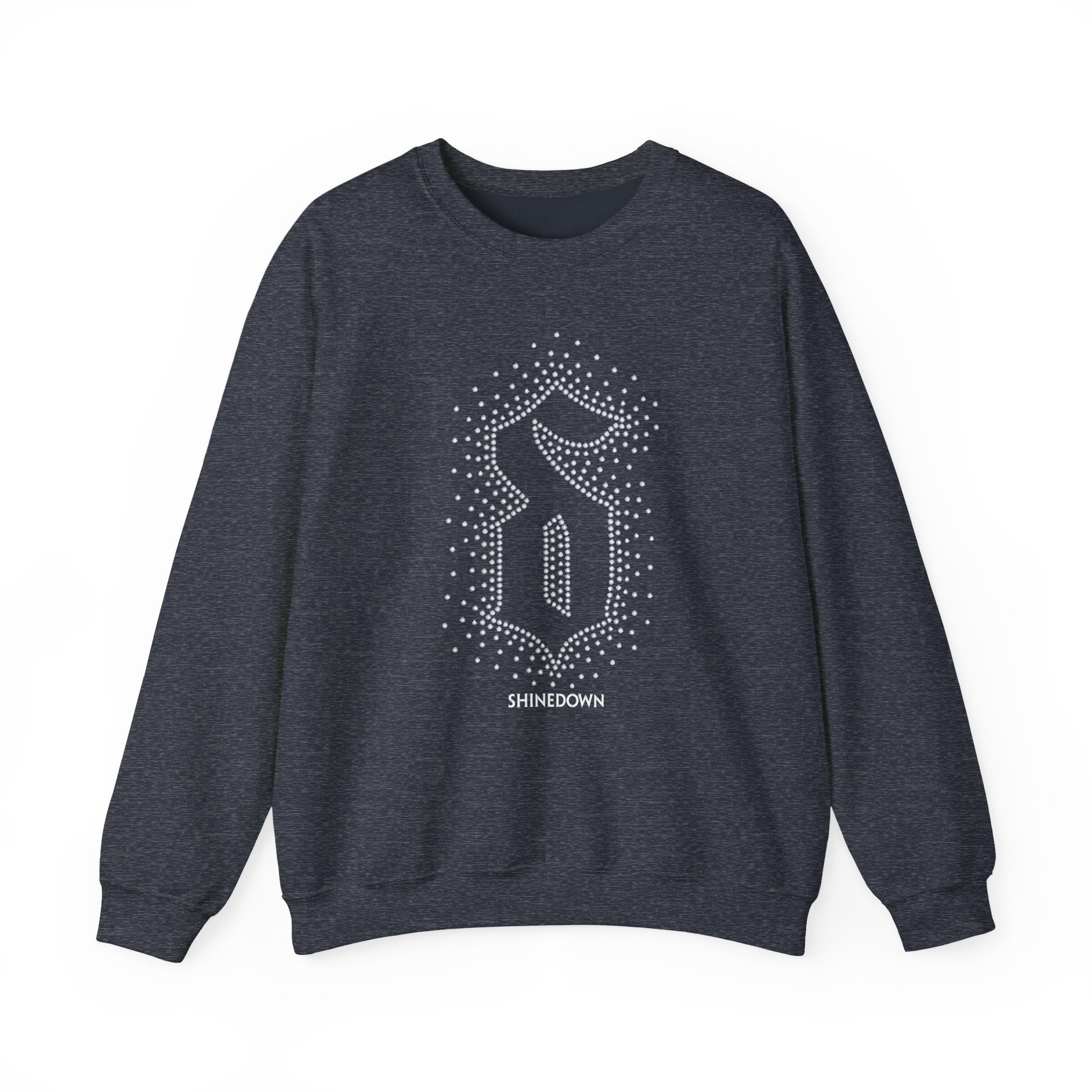 Shinedown Rhinestone Unisex Heavy Blendâ„¢ Crewneck Sweatshirt