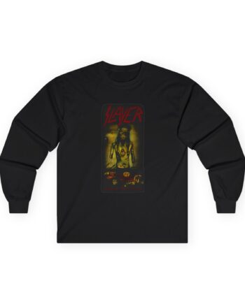 Slayer Christ Illusion Muscle Unisex Ultra Cotton Long Sleeve Tee