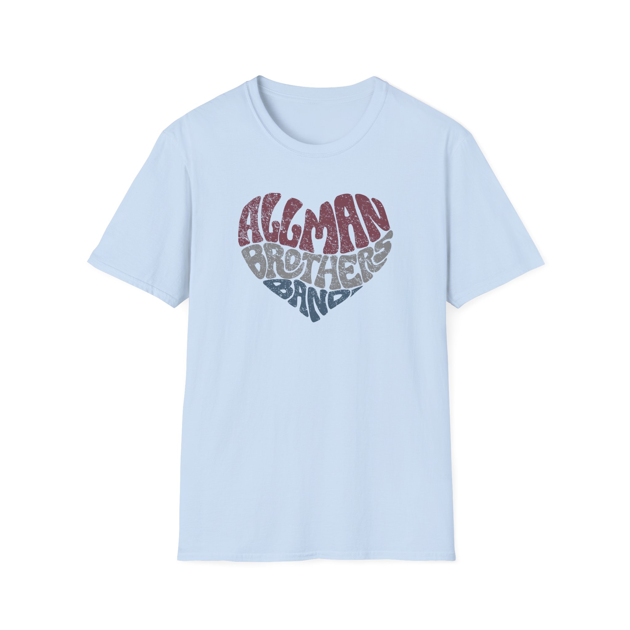 The Allman Brothers Heart Unisex Softstyle T-Shirt