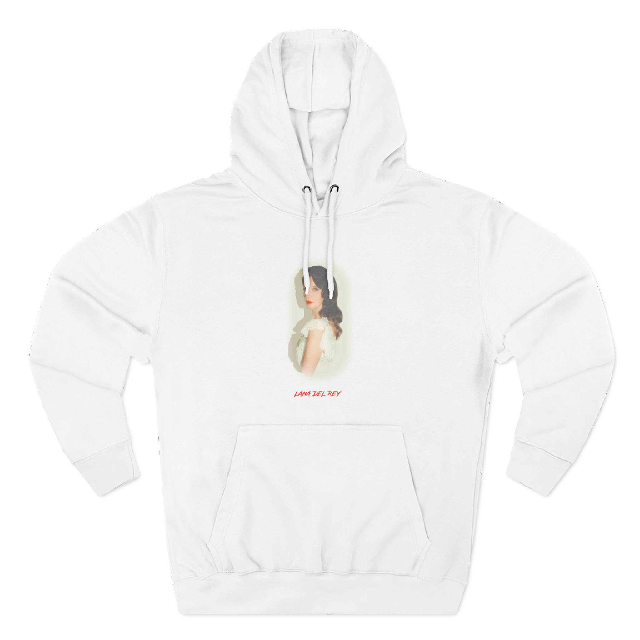Lanadelrey Indio Portrait Three-Panel Fleece Hoodie