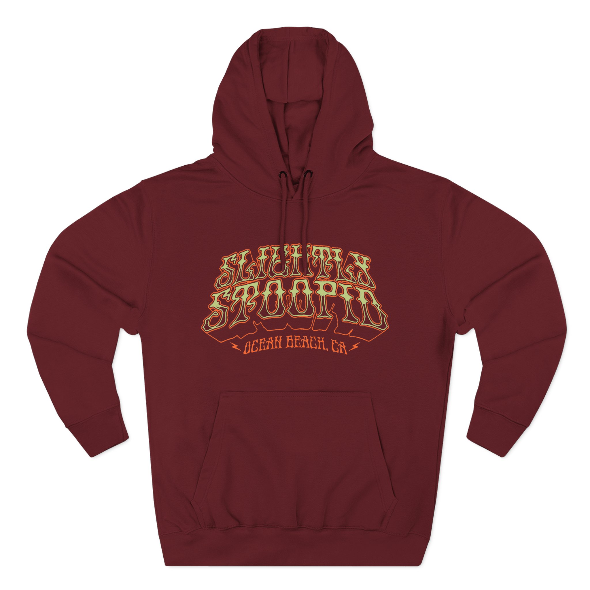 Slightly Stoopid Summer Beach Three-Panel Fleece Hoodie