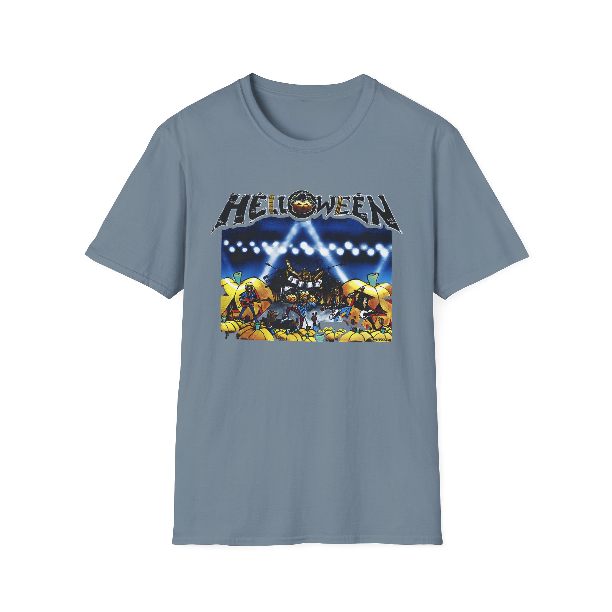 Helloween Live in the U.k. Unisex Softstyle T-Shirt