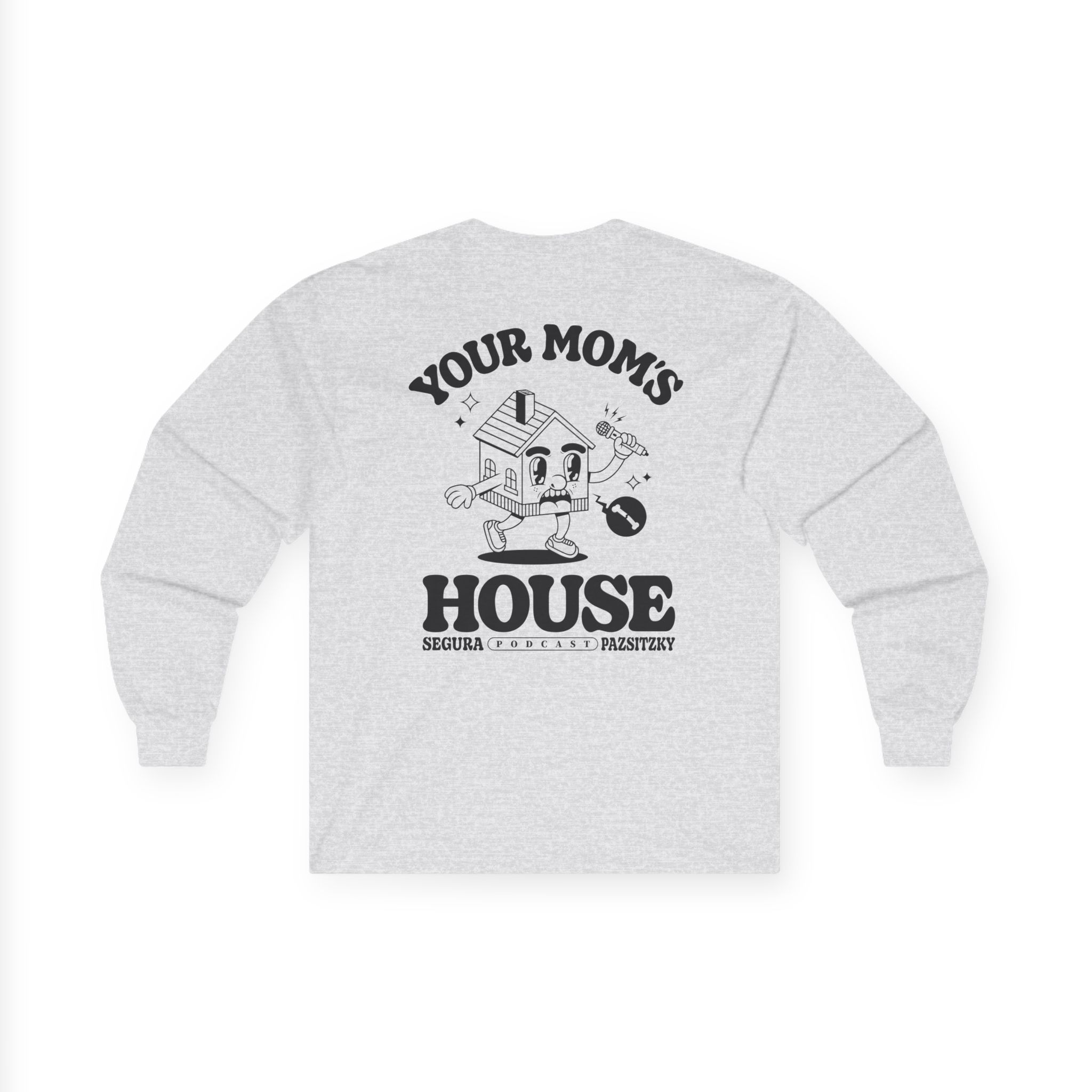 Ymh S/P 2-Sided Unisex Ultra Cotton Long Sleeve Tee