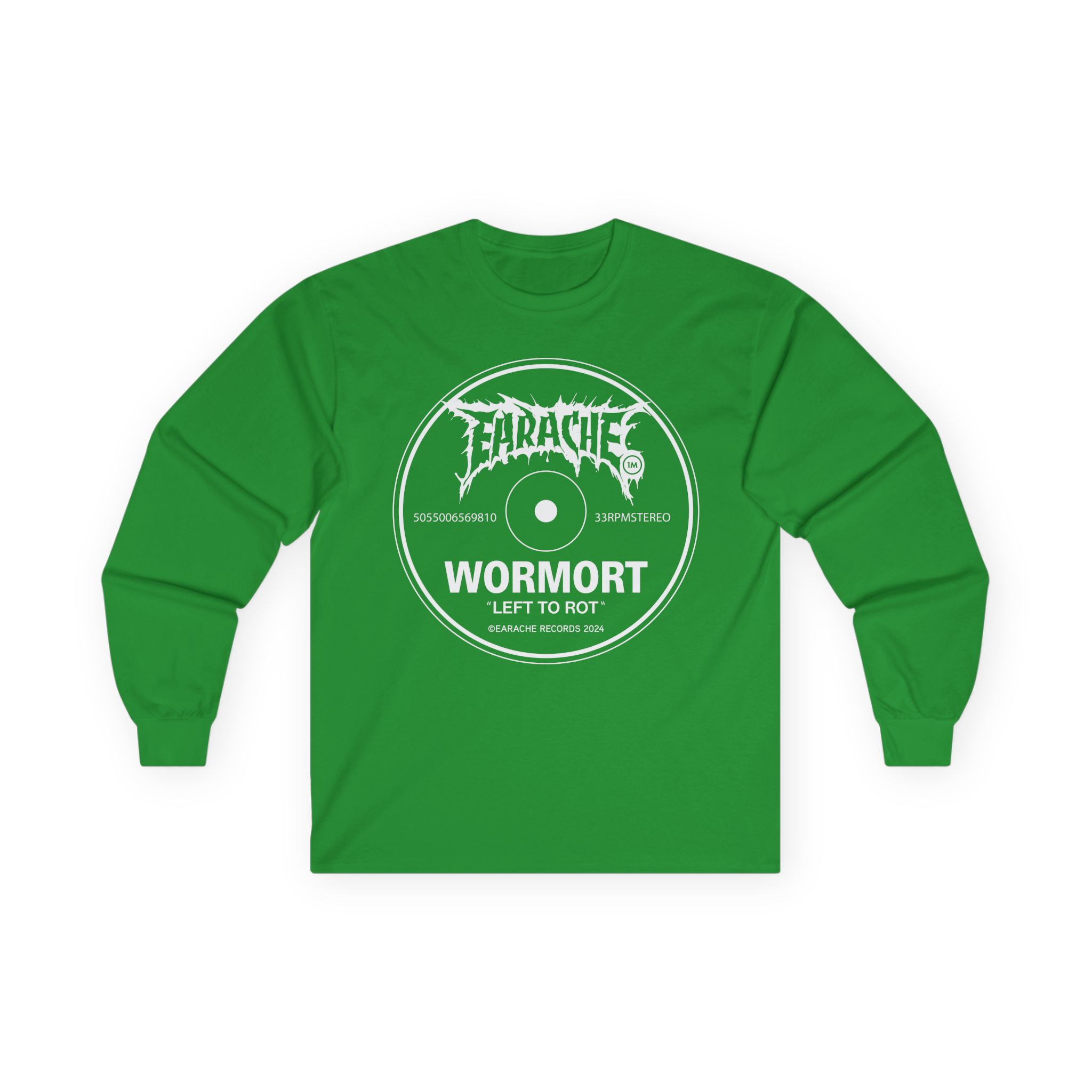 Wormrot Left to Rot Label Unisex Ultra Cotton Long Sleeve Tee