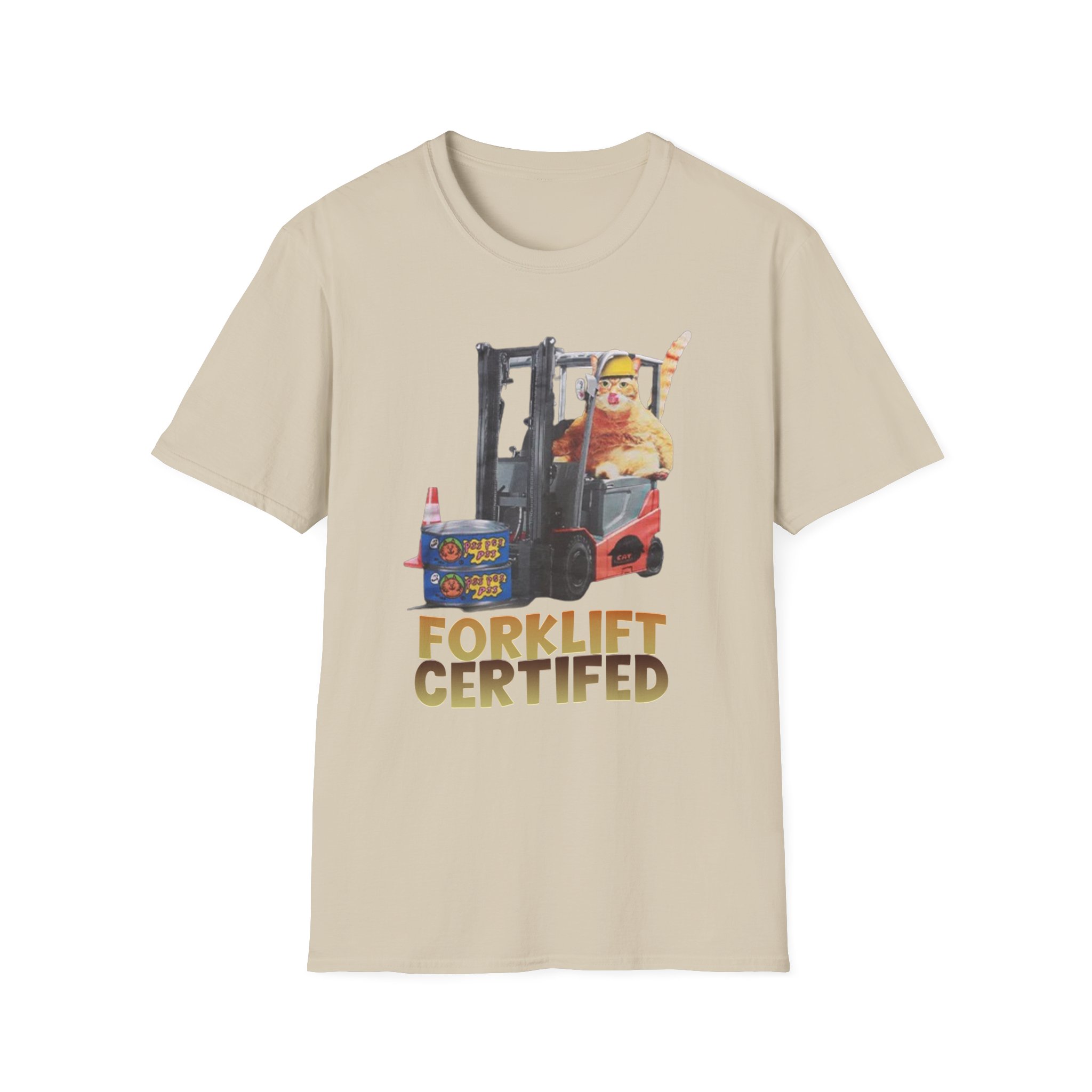 William Osman Forklift Certified Unisex Softstyle T-Shirt
