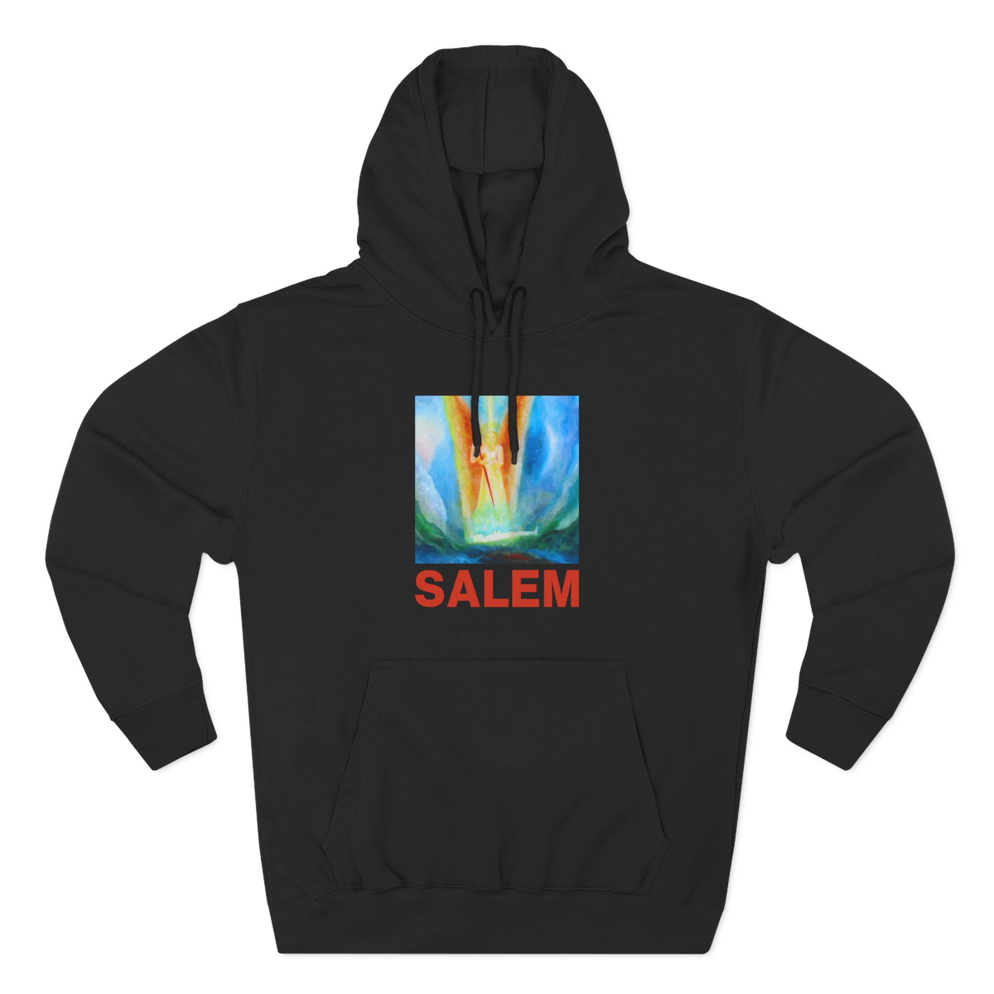 Salem Fires in Heaven Three-Panel Fleece Hoodie