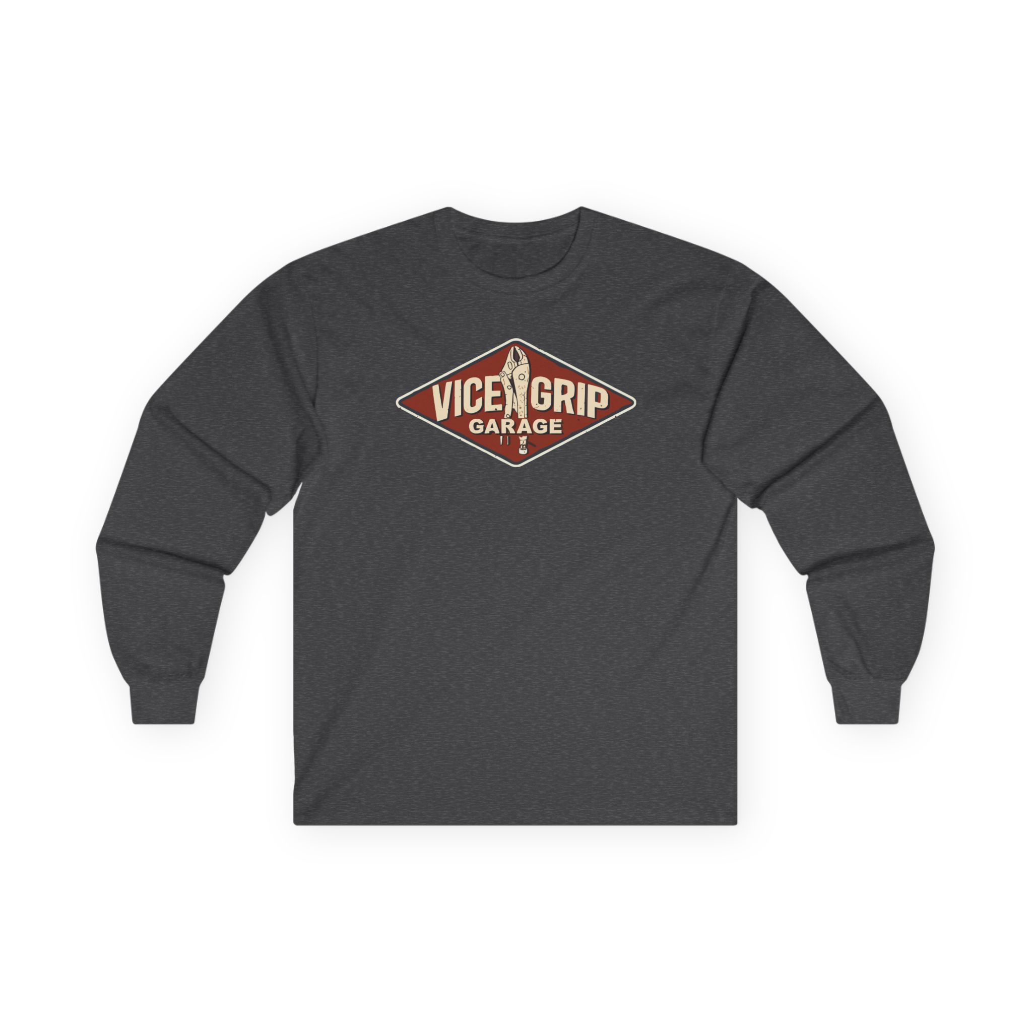 Vicegripgarage Garage Sign Unisex Ultra Cotton Long Sleeve Tee