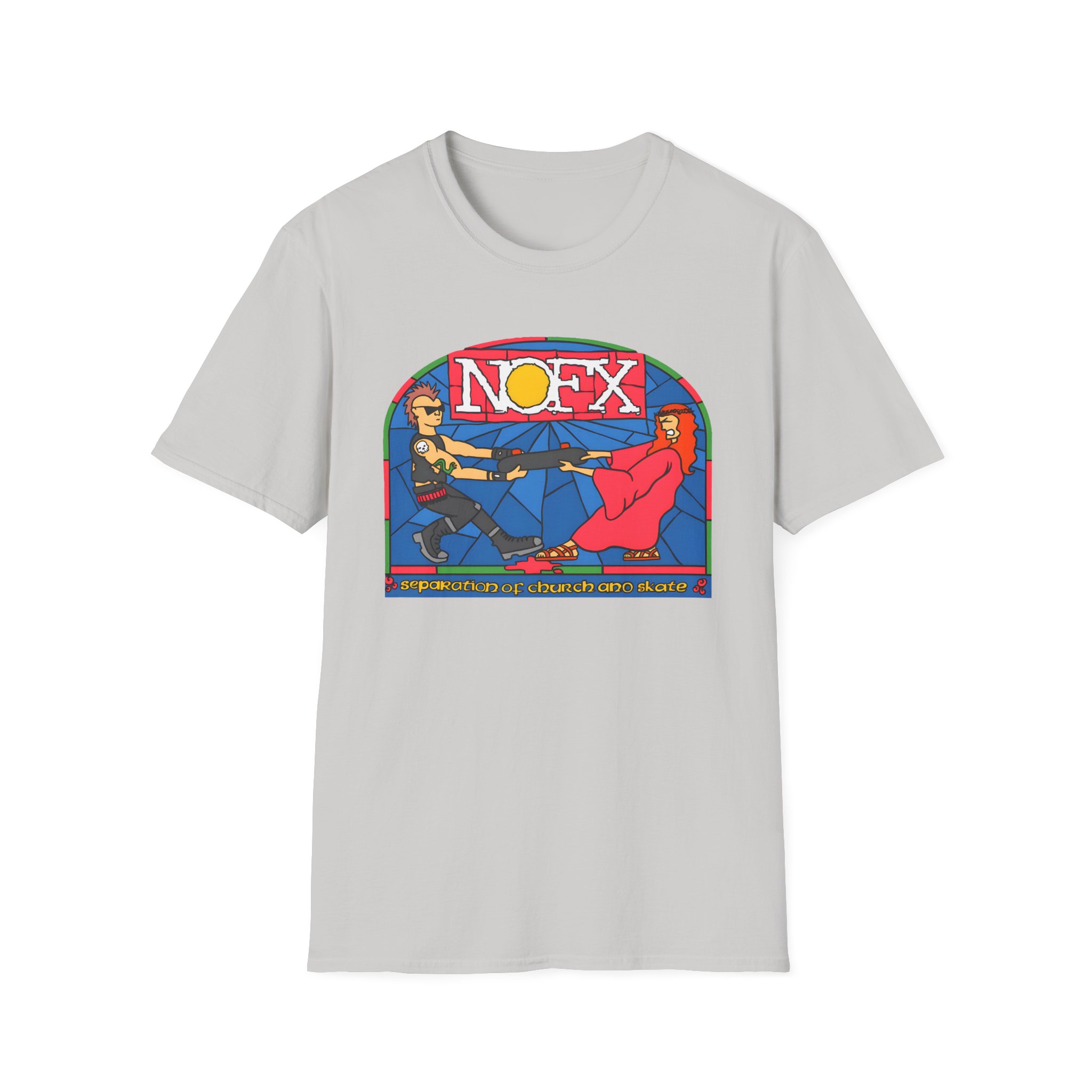 Nofx Seperation Unisex Softstyle T-Shirt