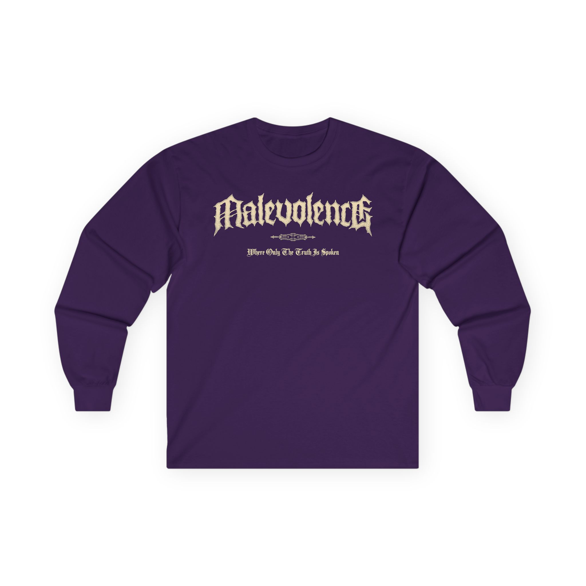 Malevolence Where Only the Truth is Spoken Unisex Ultra Cotton Long Sleeve Tee