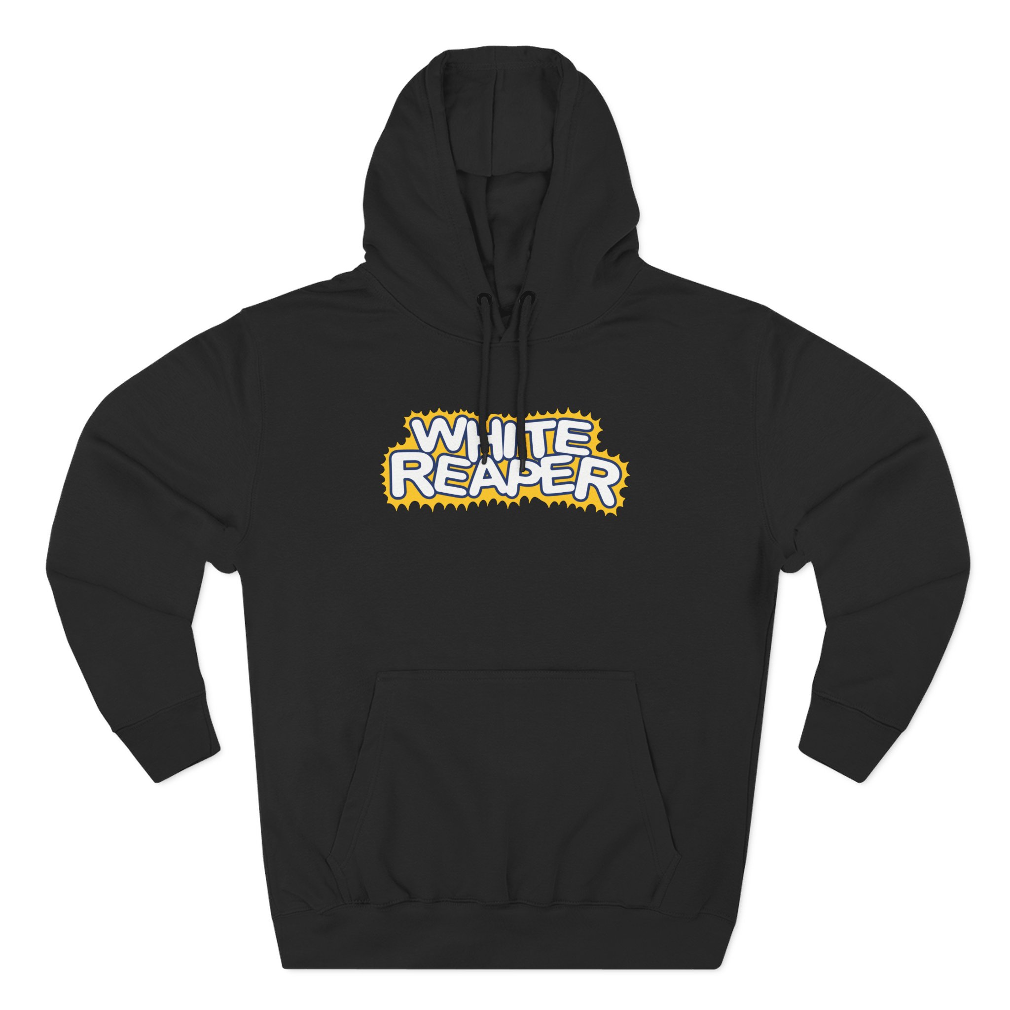 White Reaper Three-Panel Fleece Hoodie