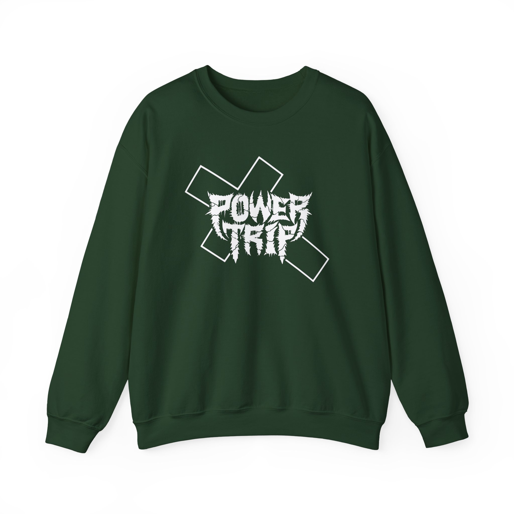Power Trip Cross Unisex Heavy Blendâ„¢ Crewneck Sweatshirt