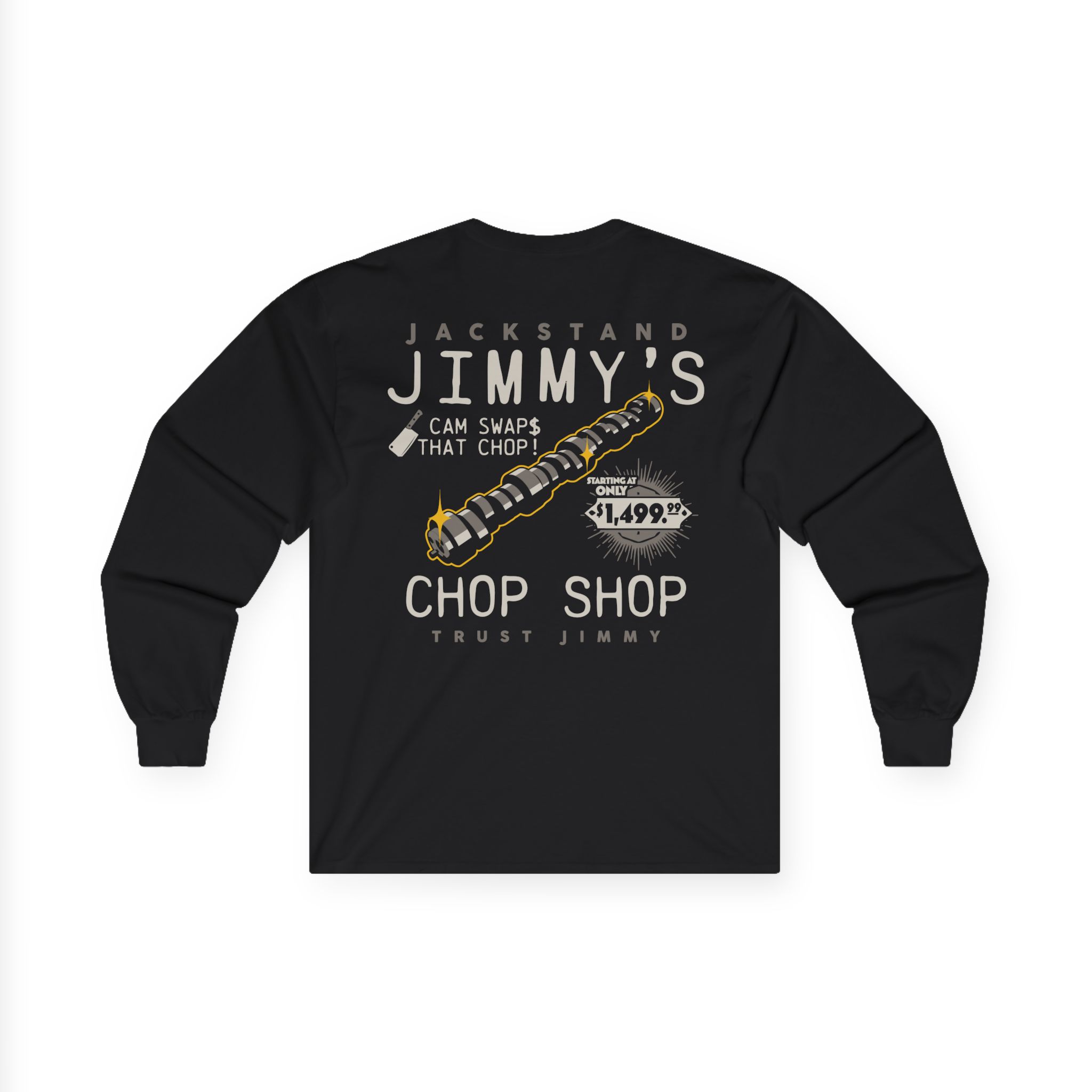 Cleetus Mcfarland Jackstand Jimmy Chop Shop Unisex Ultra Cotton Long Sleeve Tee