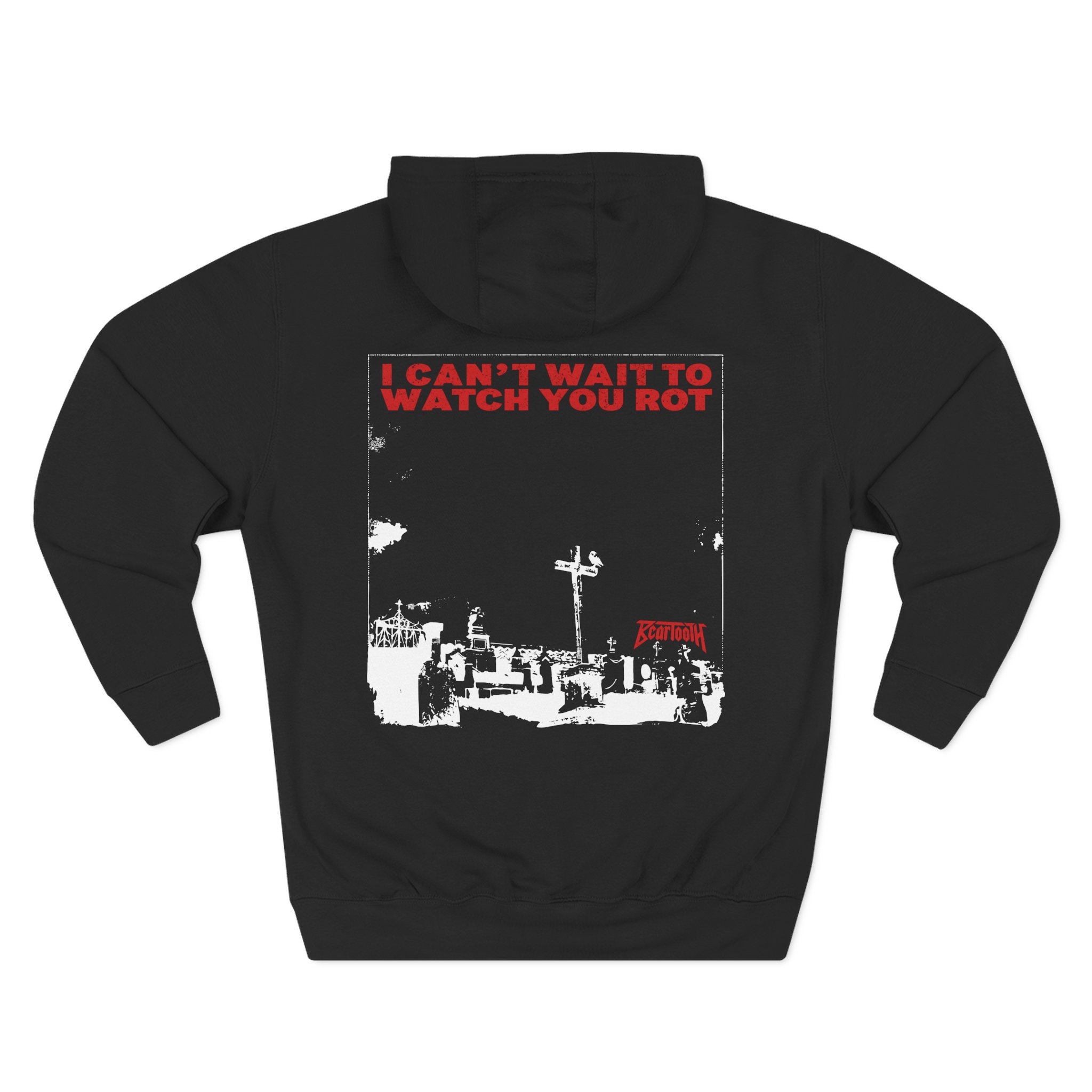 Beartooth Graveyard Three-Panel Fleece Hoodie