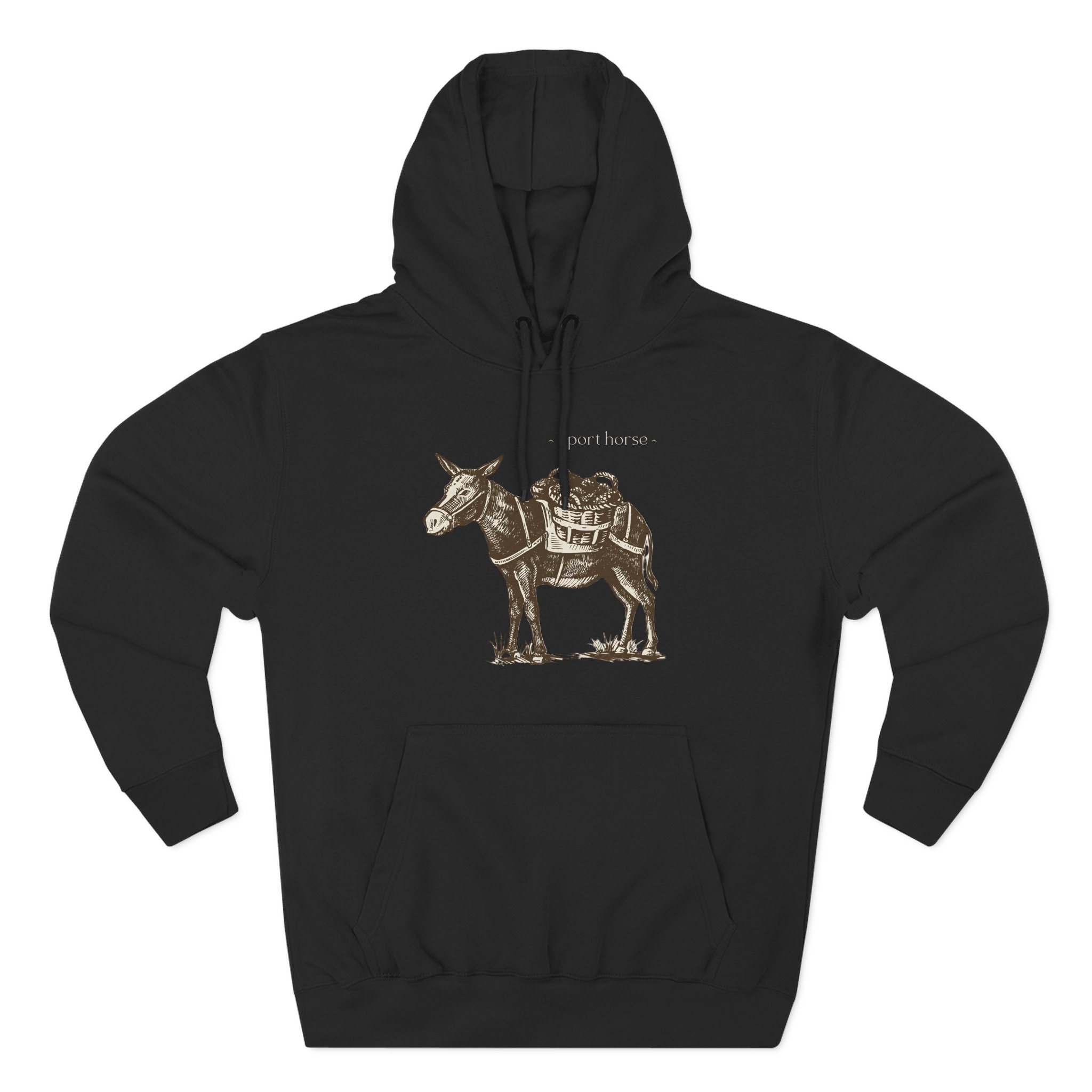 Mumbo Jumbo Sport Horse Three-Panel Fleece Hoodie